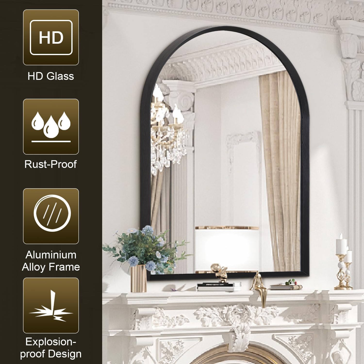 メキシコ メテペック 生命の樹 壁掛け鏡 陶芸 工芸品 民芸品