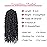 Leeven 8 Inch 8 Packs Pre-twisted Passion Twist Crochet Hair With Curls At The Ends Natural Black Pre-looped Short Bohemian Passion Twists Crochet Braiding Hair Extensions for Women 1B