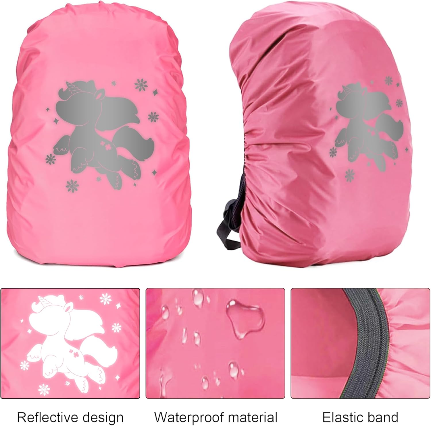 Regenhülle rucksack használat közben