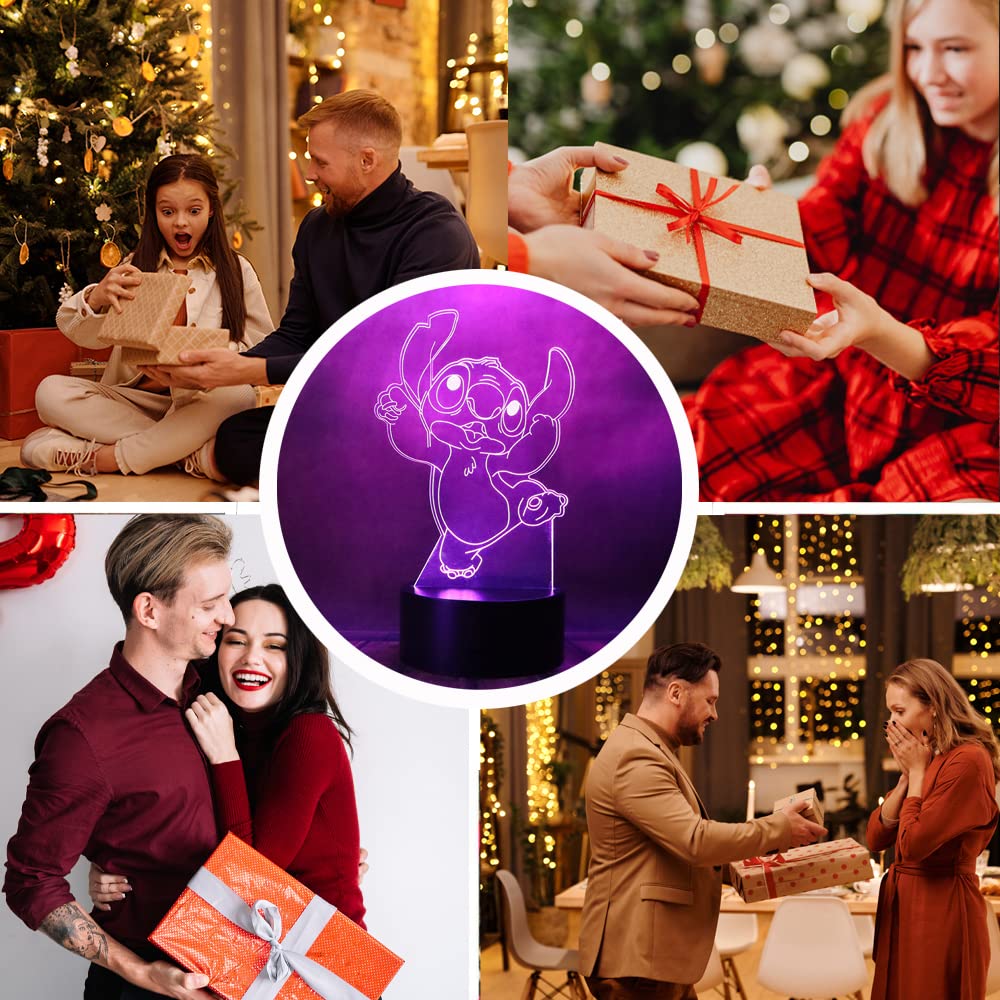 スティッチ フィギュアLED 3Dモチーフライト イルミネーション ディズニー タカショー スティッチ 3Dイルミネーション LED