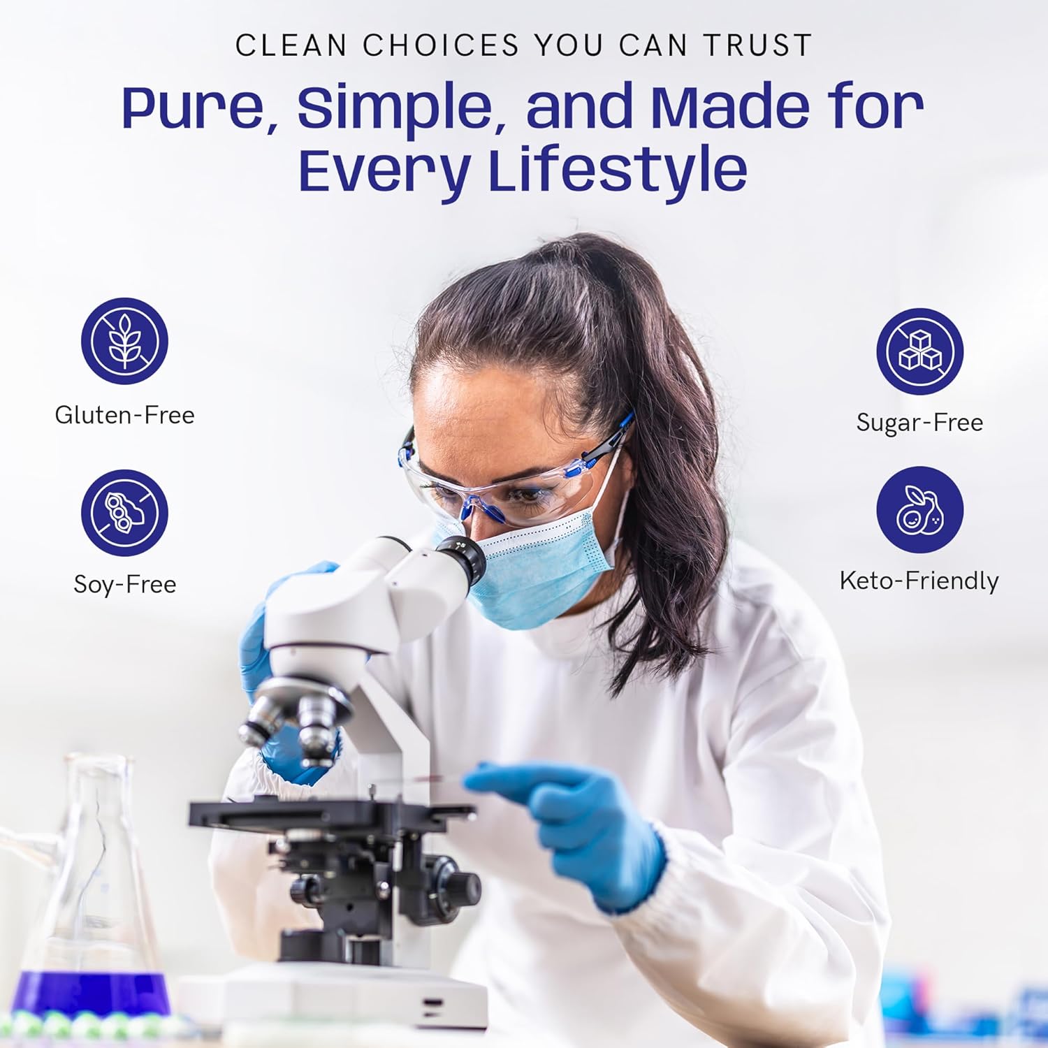 H2 Molecular Hydrogen Water Tablets with Magnesium | 12PPM Hydrogen Tablets for Drinking Water | Unflavored Dietary Supplement | Gluten, Sugar & Soy Free | Made in The USA | 30 Tabs | Only Human