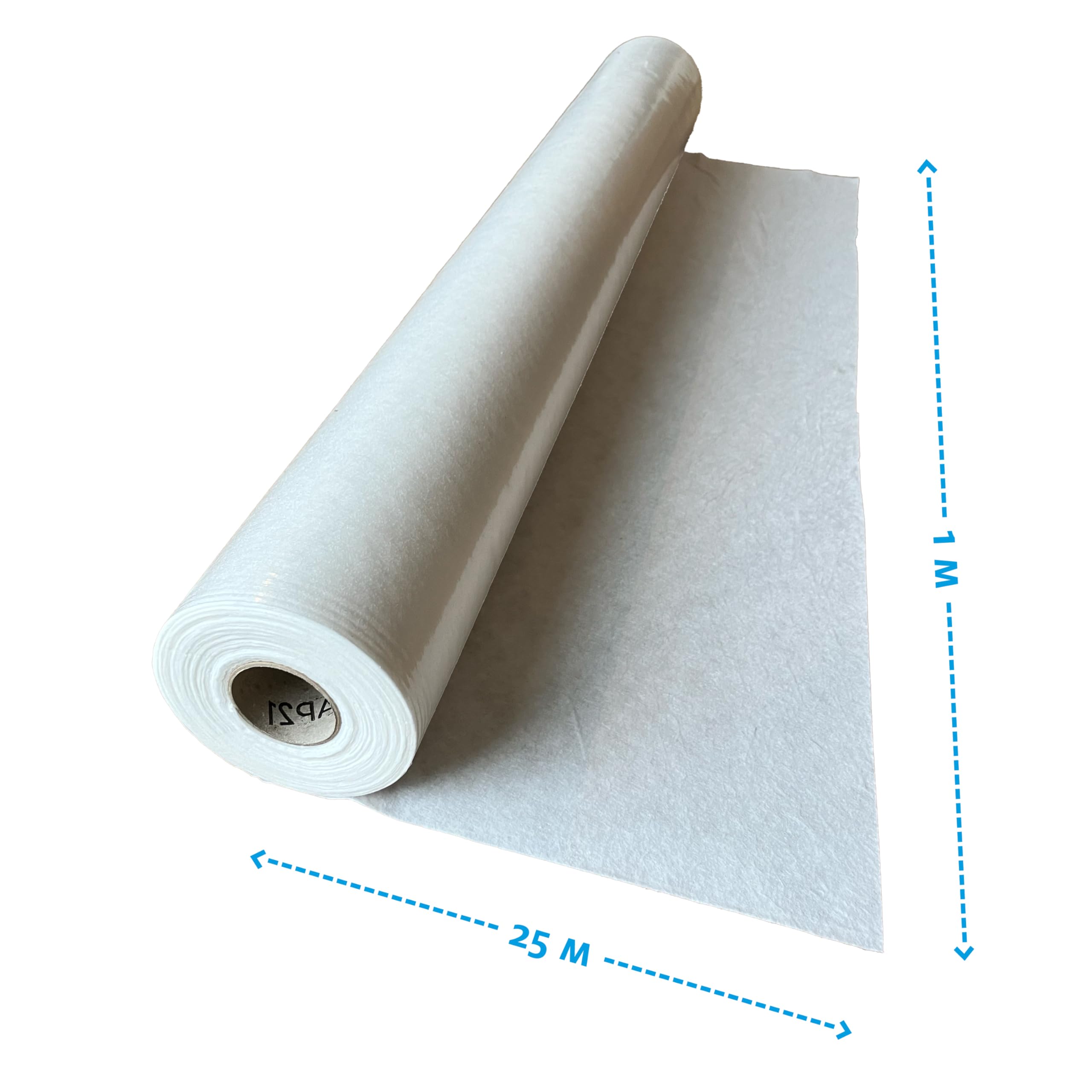 3x Handelskönig Schutzvlies selbstklebend 130 g/m² 100 cm x 25 m Malervlies Abdeckvlies Vlies Bodenschutz Treppenvlies Vlies Maler Teppich Bodenschutz