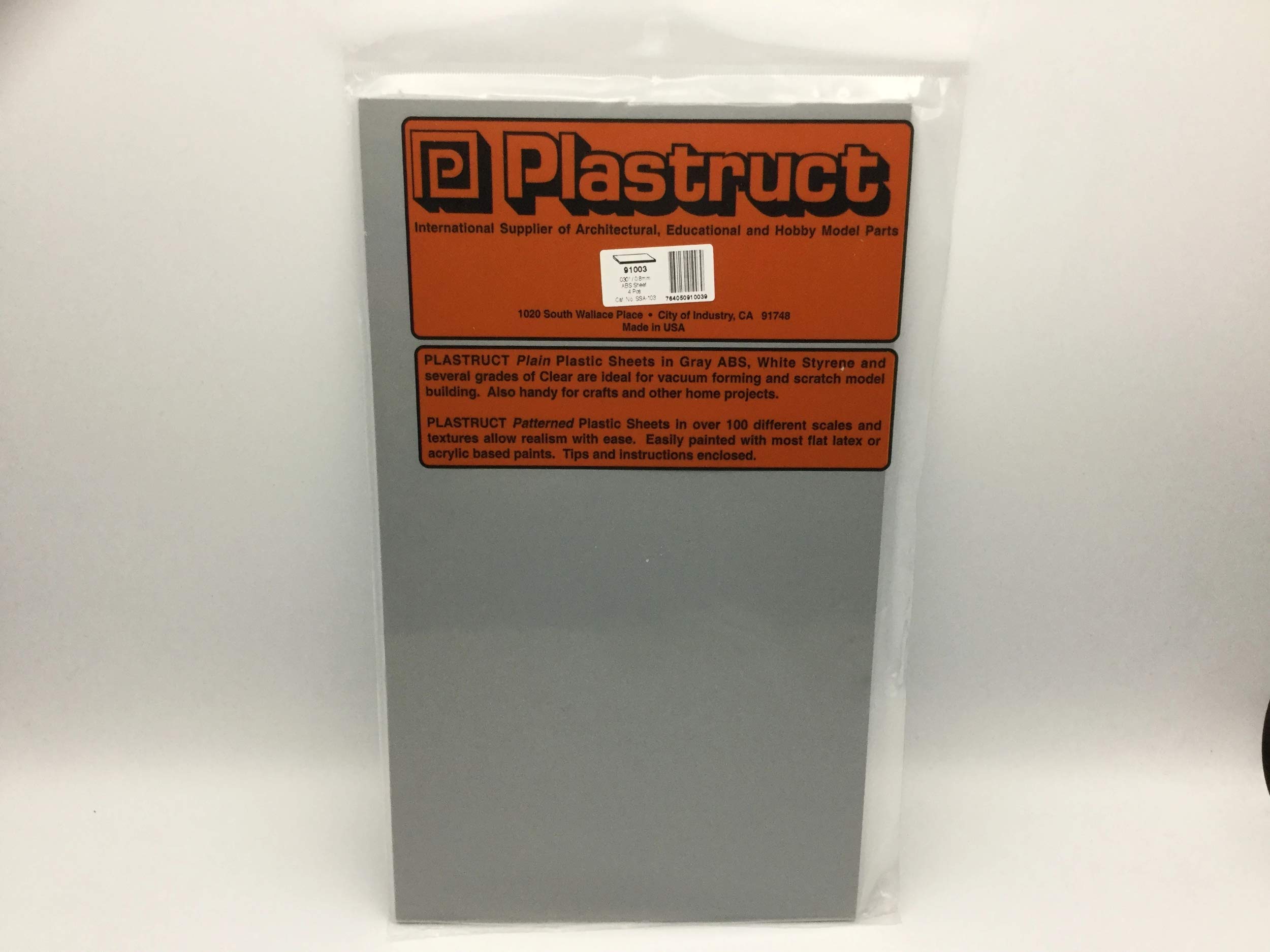 Plastruct Styrol AFS-1 (90501) 10 X 1,2 Mm X 1,2 Mm X 254 Mm Lange
