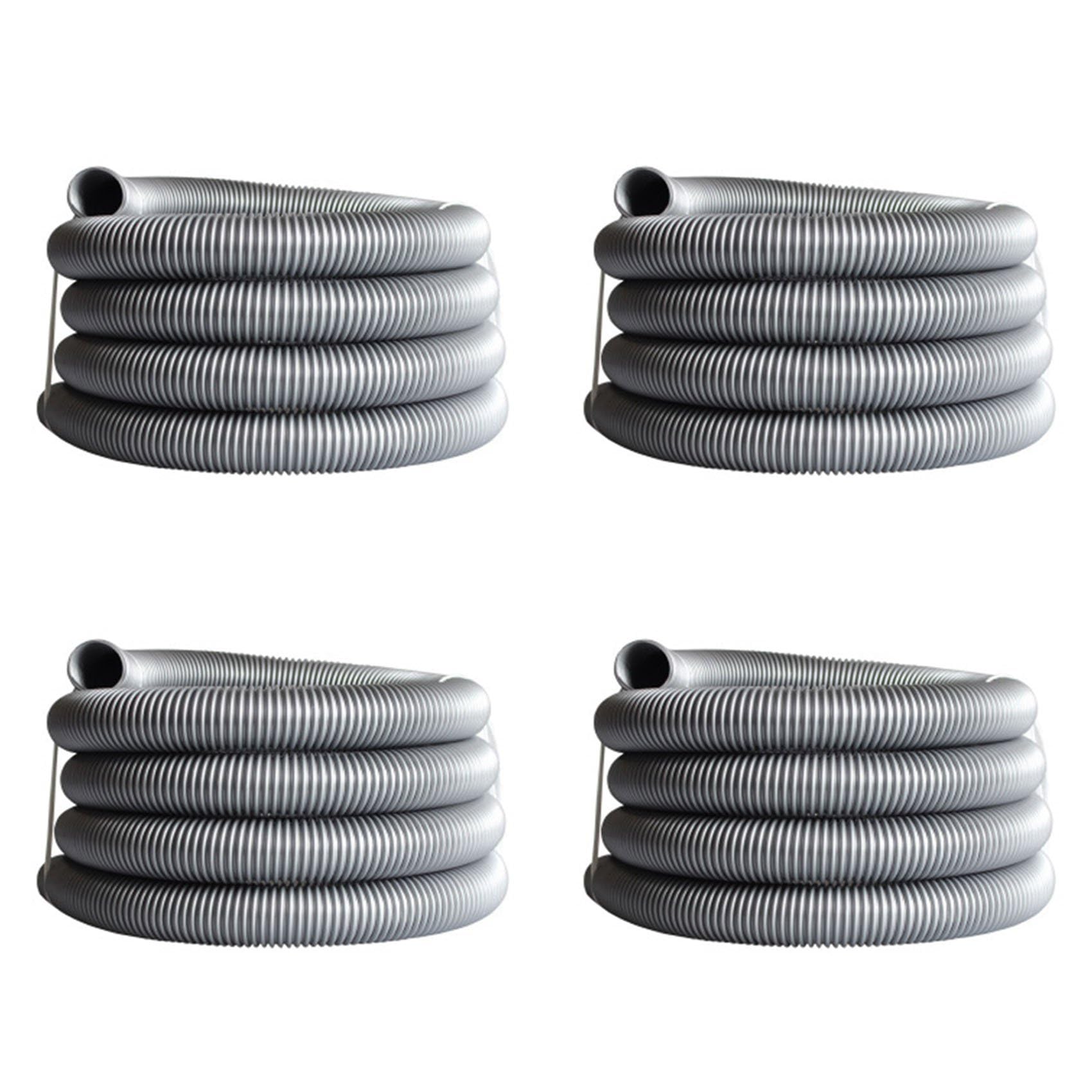 Vjsujehgy 4X 1M Inner Diameter 50mm Vacuum Cleaner Thread Hose Soft Pipe Water Absorption Machine Tube Straws Vacuum