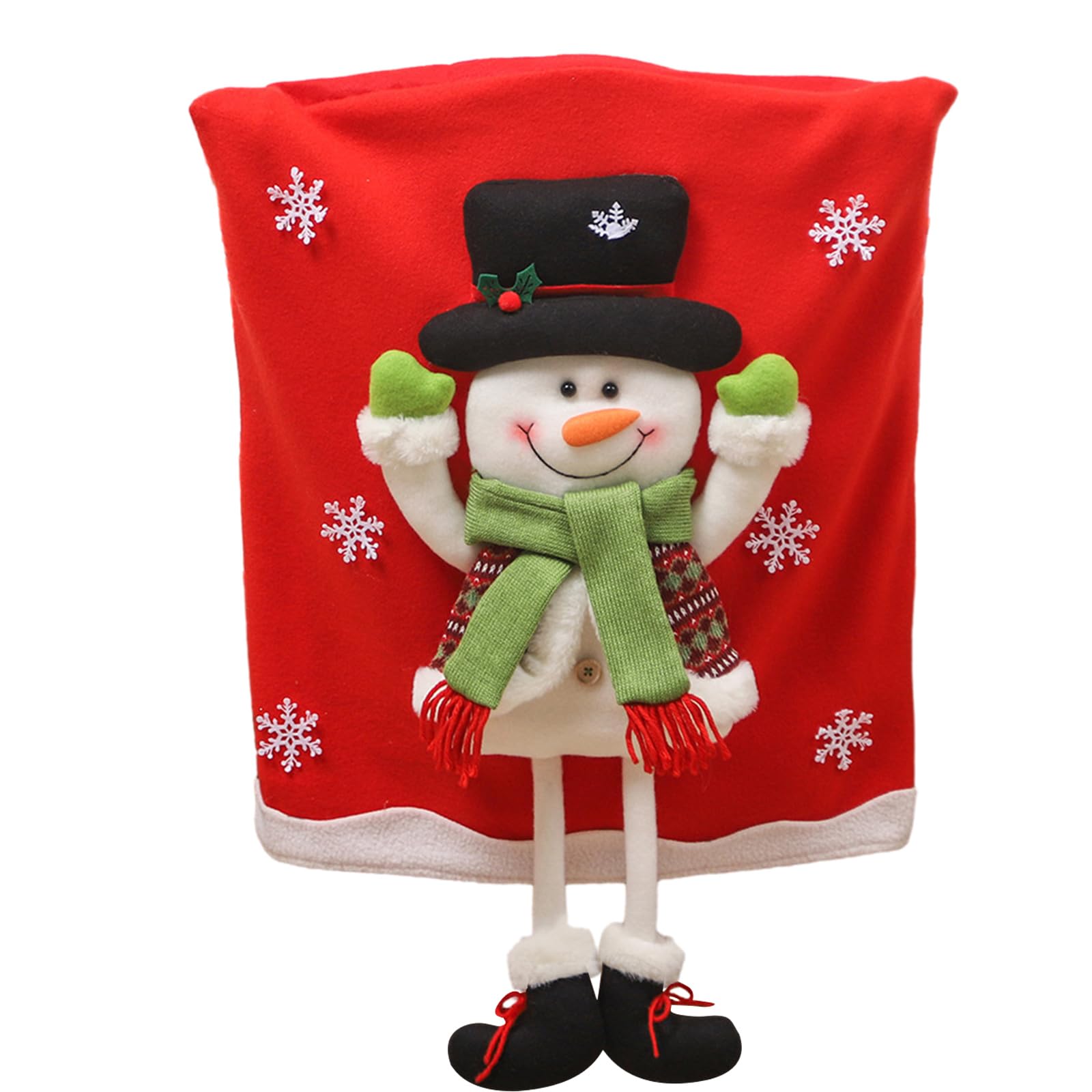 Buxuaaaa B Uxuaaaa Christmas Chairs Ack Cover Cute Cartoon Santa Chair Covers Forxmasholiday Celebration New Year Party Decoration Santa Chair Cover For Christmas Decoration For Home And For Dining Room
