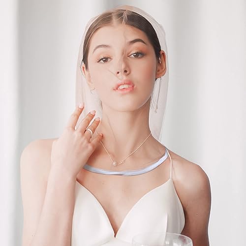 Miniatura 4 de 6 unidades de capucha protectora de maquillaje, lavable, ligera, de nailon, gasa, con cierre de cremallera, reutilizable, para mujeres y niñas,