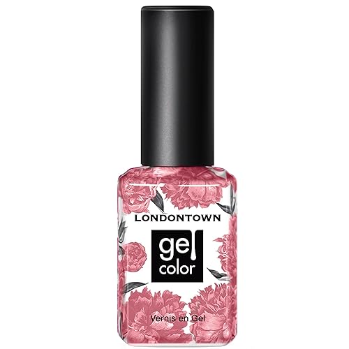 Miniatura 21 de LONDONTOWN Esmalte de uñas de gel UV/LED, de larga duración, resistente al astillado, color de alto brillo, esmalte rosa brillante, 0.4 fl oz/.40