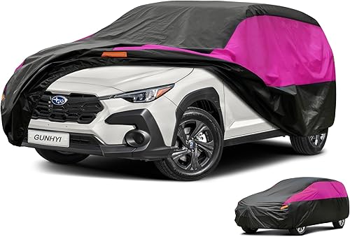 Funda impermeable para automóvil SUV para mujer para todo tipo de clima, ajuste universal para Ford Bronco Sport, BMW X1X2, Audi Q3, Mercedes-Benz