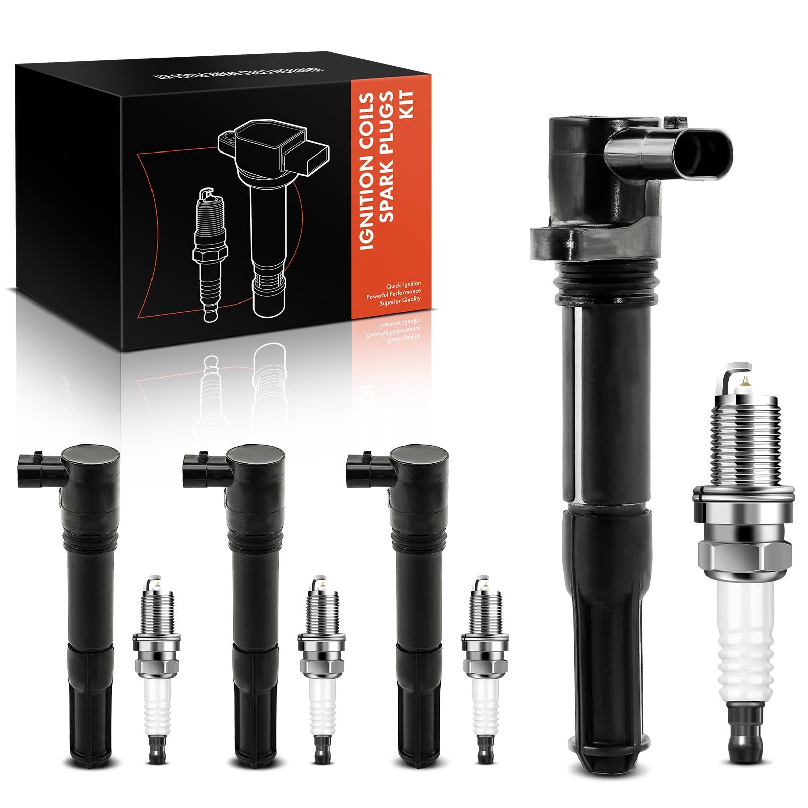 Frankberg 4 bobine di accensione + 4 candele 46777288
