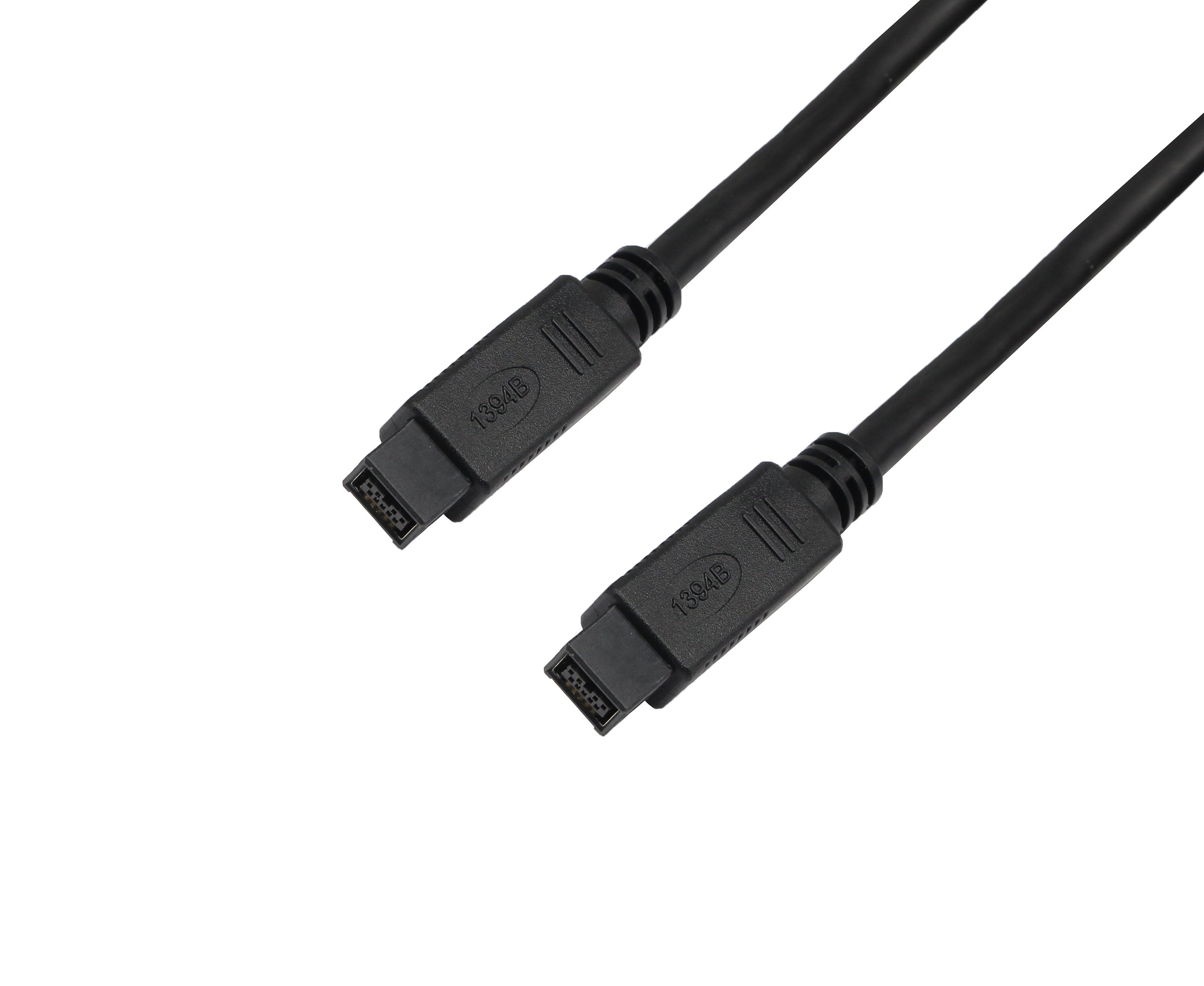 CERRXIAN - Cavo FireWire 800 da 1,8 m, 9 pin a 9 pin, IEEE 1394B (per Mac e PC), colore: nero