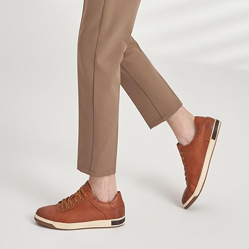 Miniatura 3 de Vostey Men's Sneakers Fashion Casual Shoes Dress Sneaker Oxford Shoes