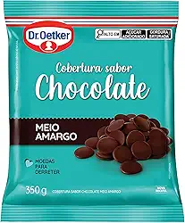 Cob. Moedas Chocolate Meio Amargo