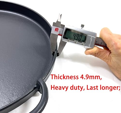 Miniatura 3 de Direct Store DC139 7421 - Plancha con sistema de barbacoa gourmet para Weber Original Kettle Premium de 22 12 pulgadas, hierro fundido de 12