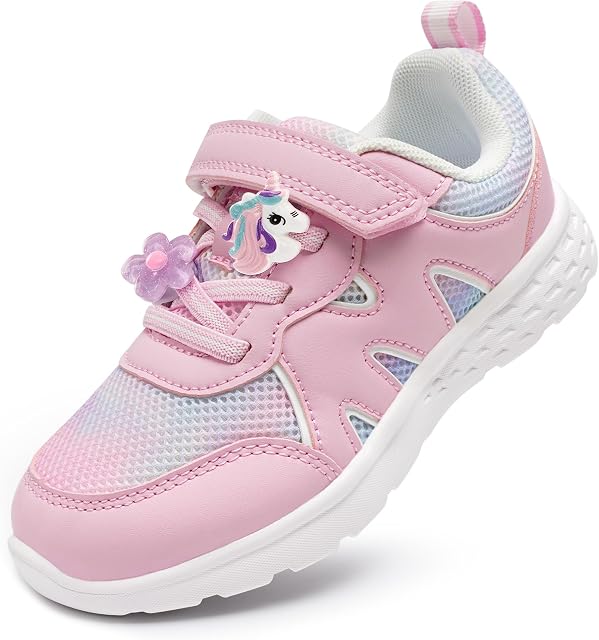 STELLE Enfants Chaussures Garçons Filles Course Sneakers Athletic Lightweight Respirant Non Slip Chaussures de tennis de marche pour tout-petit / petit enfant / grand enfant