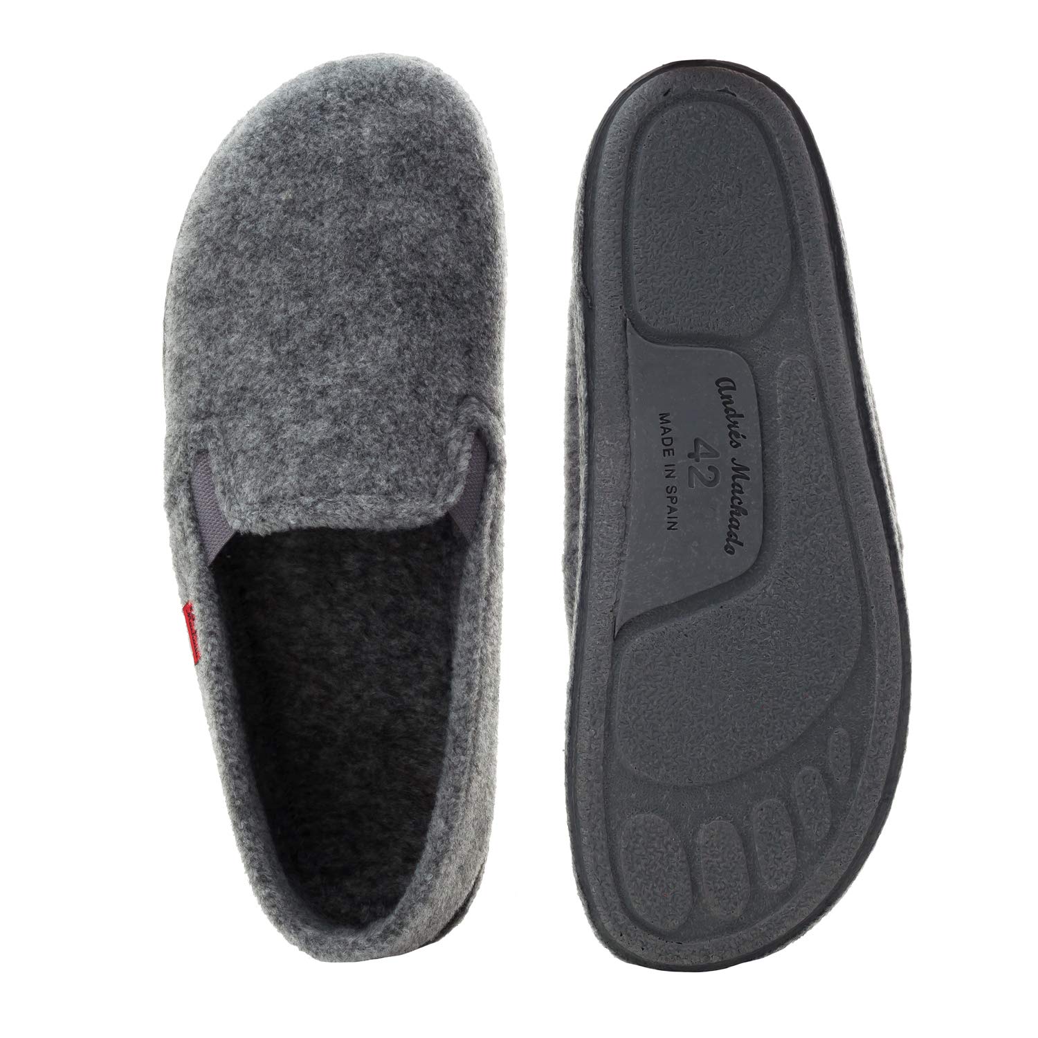 Andrés Machado - Zapatillas cerradas de estar por casa para hombre y mujer – Pantuflas AM002- Slippers - Unisex Adulto - Suela de goma vulcanizada resistentes y antideslizante – Talla 32 a 50 EU