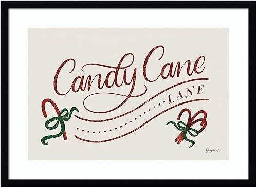 Miniatura 11 de Amanti Art Impresión artística enmarcada para pared, 27 x 36 pulgadas, nostálgica Navidad I por Becky Thorns, arte de pared de vacaciones, Búho