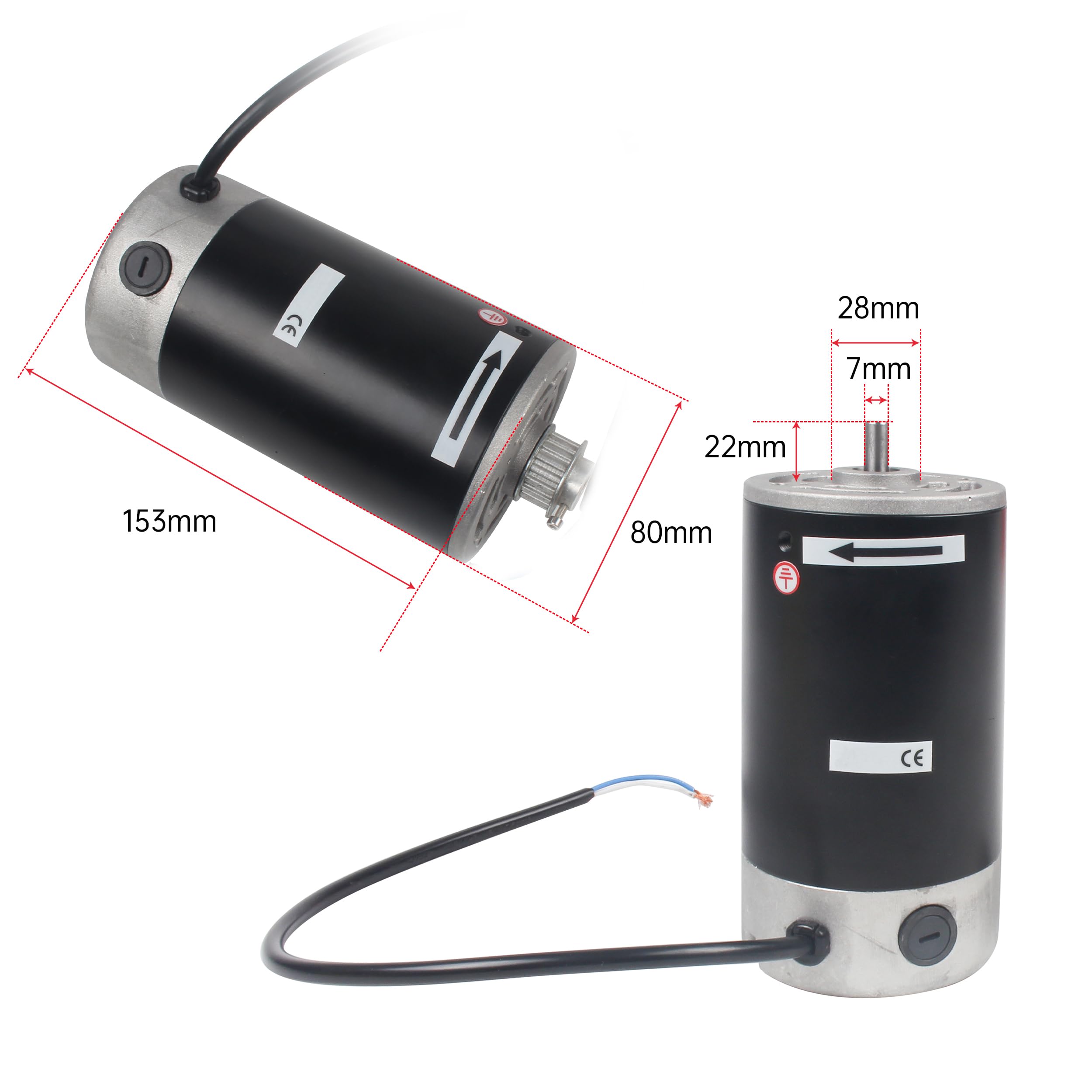 Amazon.com: RATTMMOTOR Brushed Motor 600W 110V Mini Lathe Motor