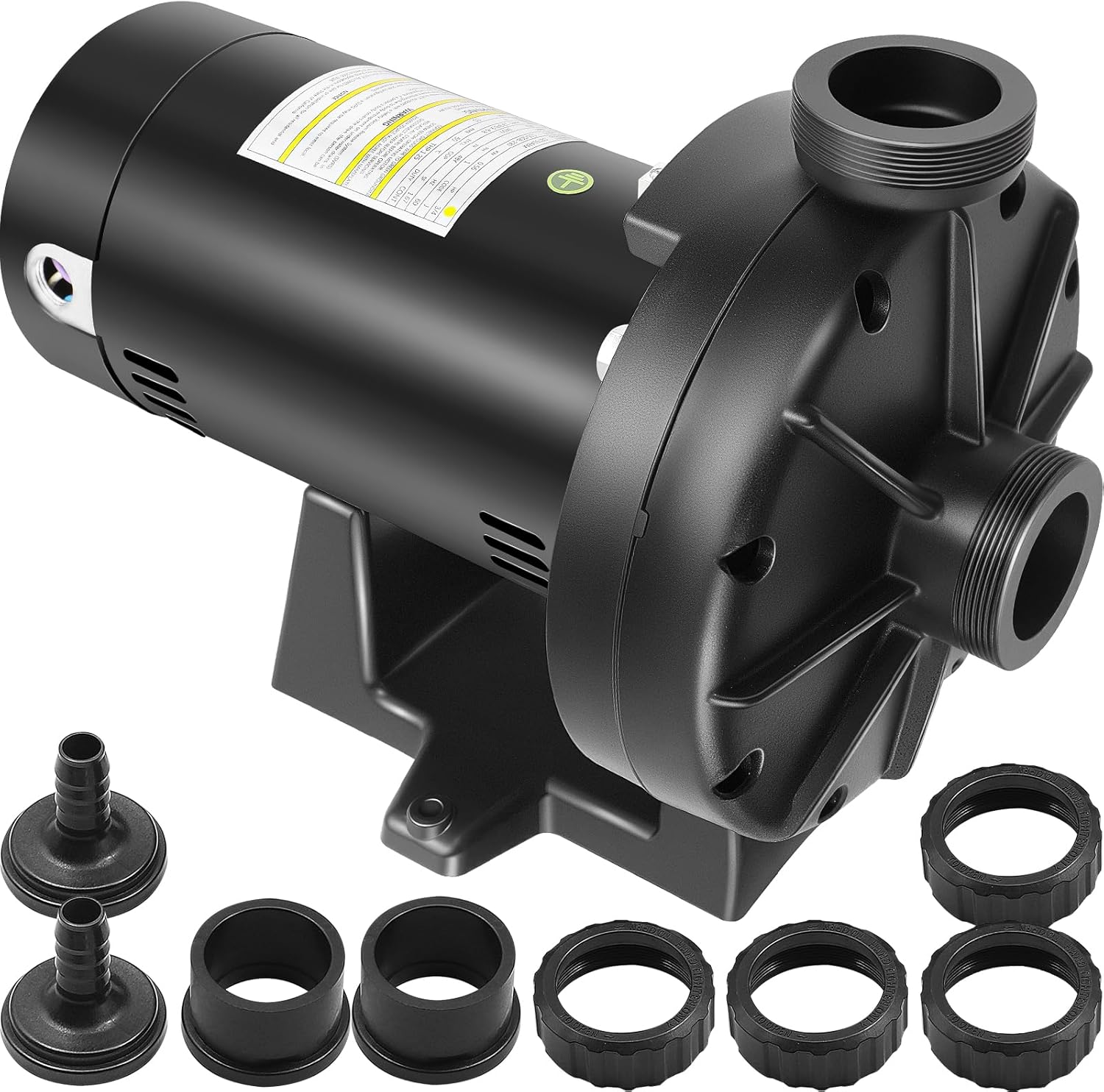 W36060 Replacement 0.75HP Booster Pump 115/230V 1.5" Pipe Fittings Fit for Hayward In-Ground Pool Pressure Cleaner