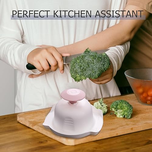 Miniatura 2 de DOITOOL 2 piezas de soporte de seguridad alimentaria herramienta de corte de mandolina, protectores de dedos de mano de plástico anticortes,
