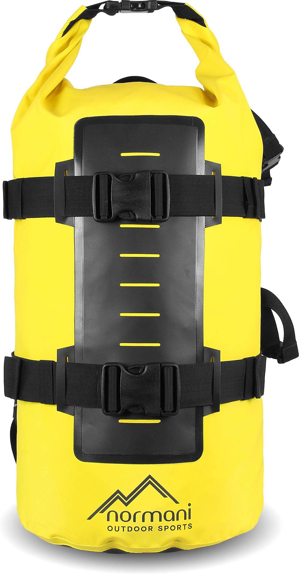 normani Rucksack Wasserdichter Trekking-Rucksack aus LKW-Plane, 40 Liter