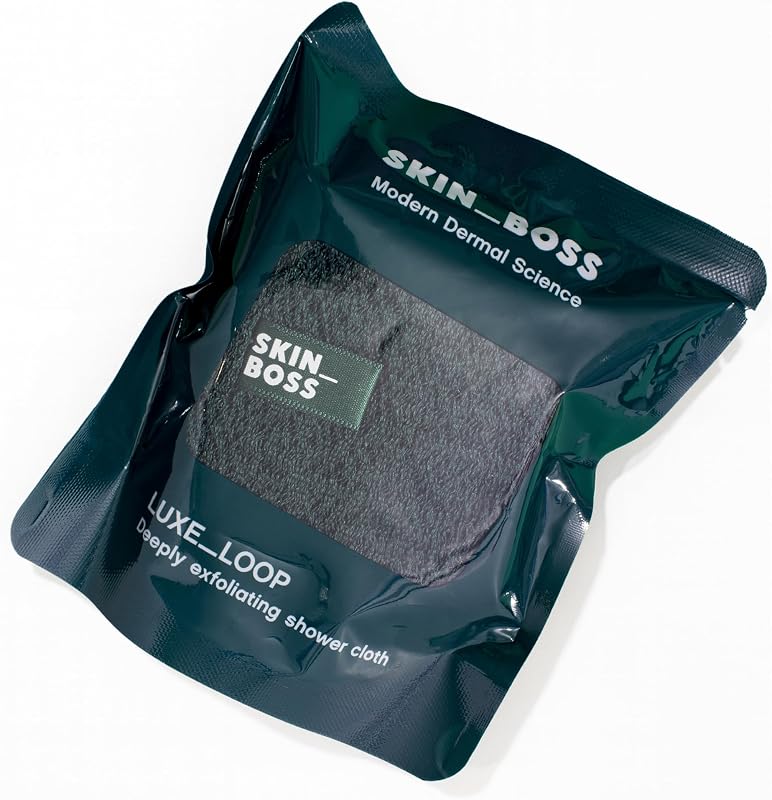 Green Heart Labs ExfoliMATE Pocket 2.0, Toalha Esfoliante para Banho, Verde