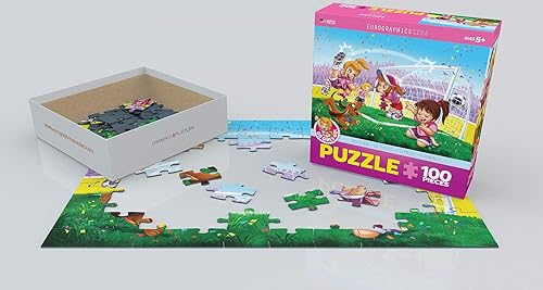 Vista 69 de EuroGraphics - Rompecabezas Hermoso Cabello, 100 piezas