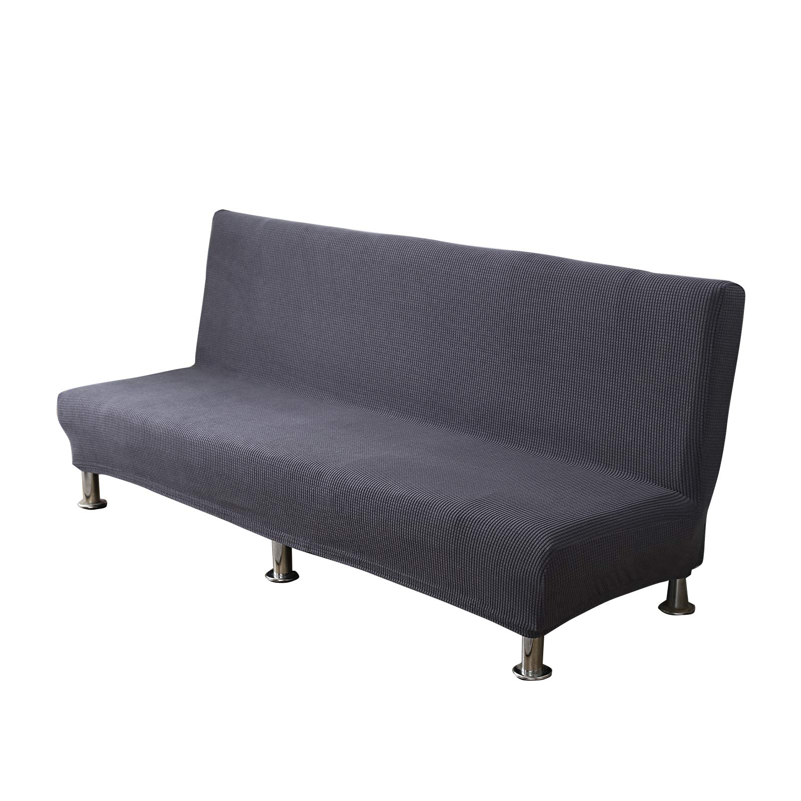 Housse de canapé extensible sans accoudoirs pour rénover et protéger un canapé usé