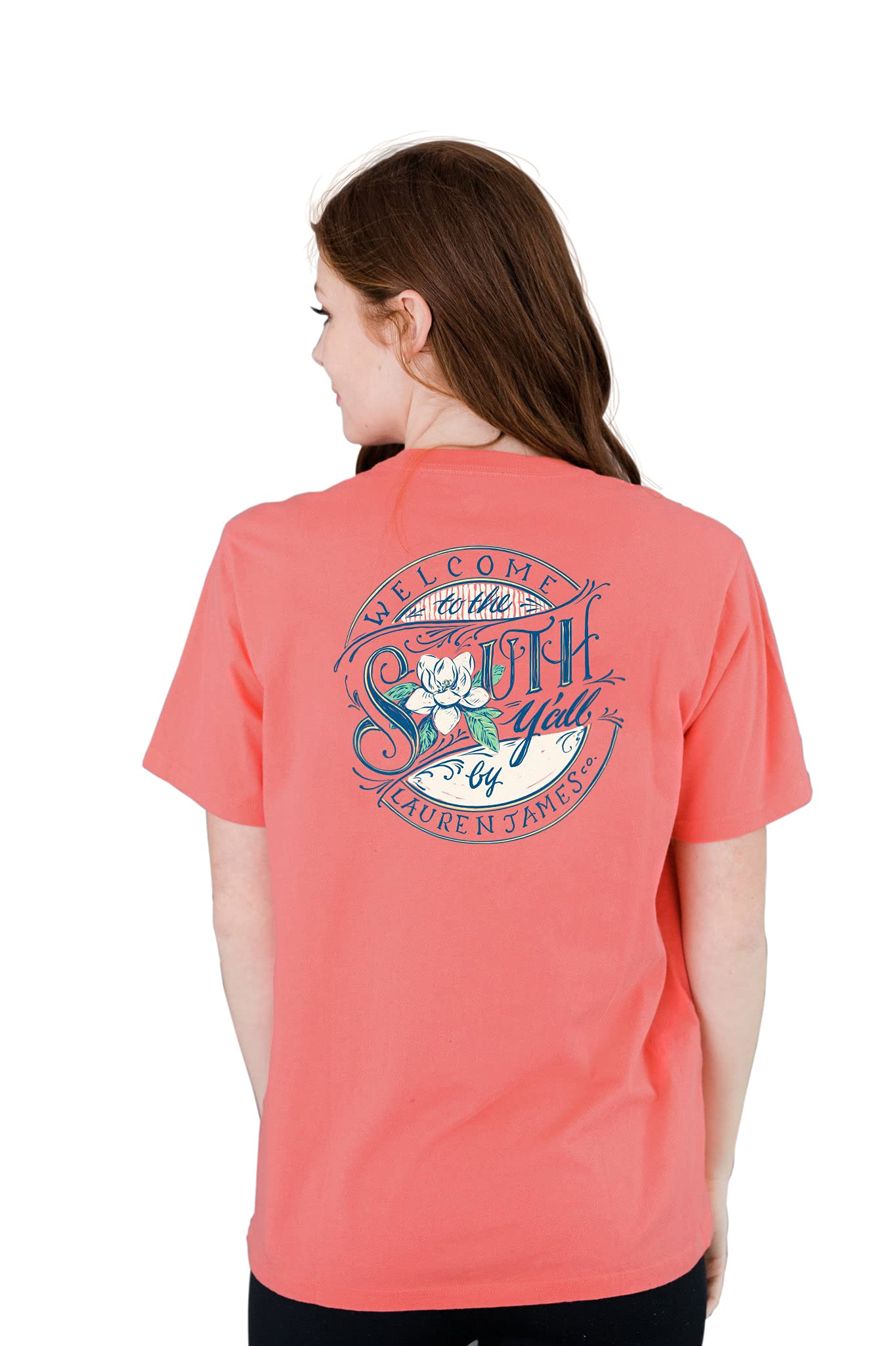 Lauren James Women's Tshirt 100% Cotton Welcome to The South, Sweet Tee