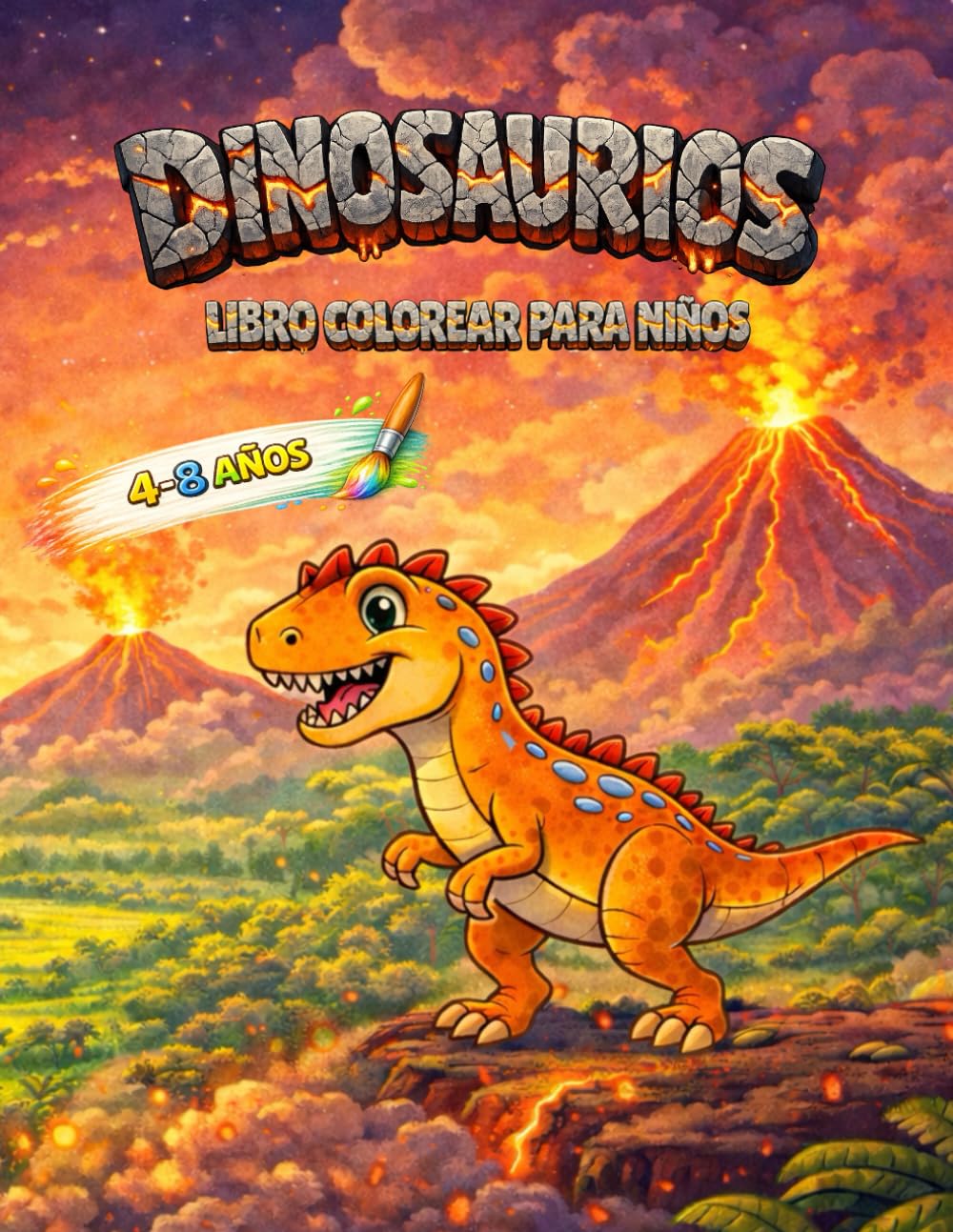 DINOSAURIOS: APRENDE Y COLOREA CON ALFIE