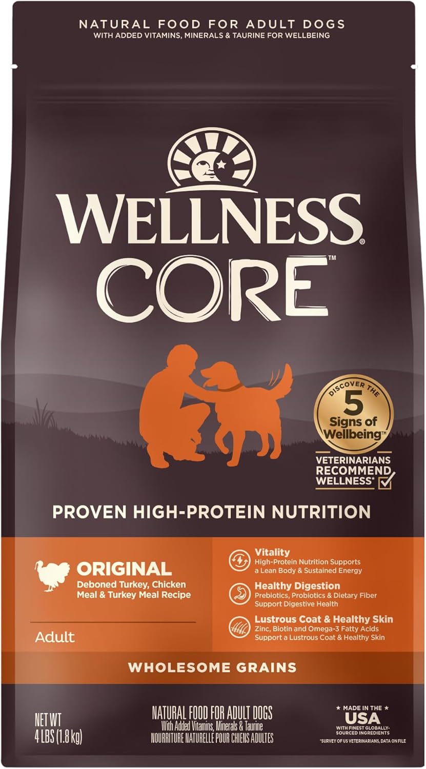 Wellness CORE High Protein Dog Food with Grains, Liberia Ubuy