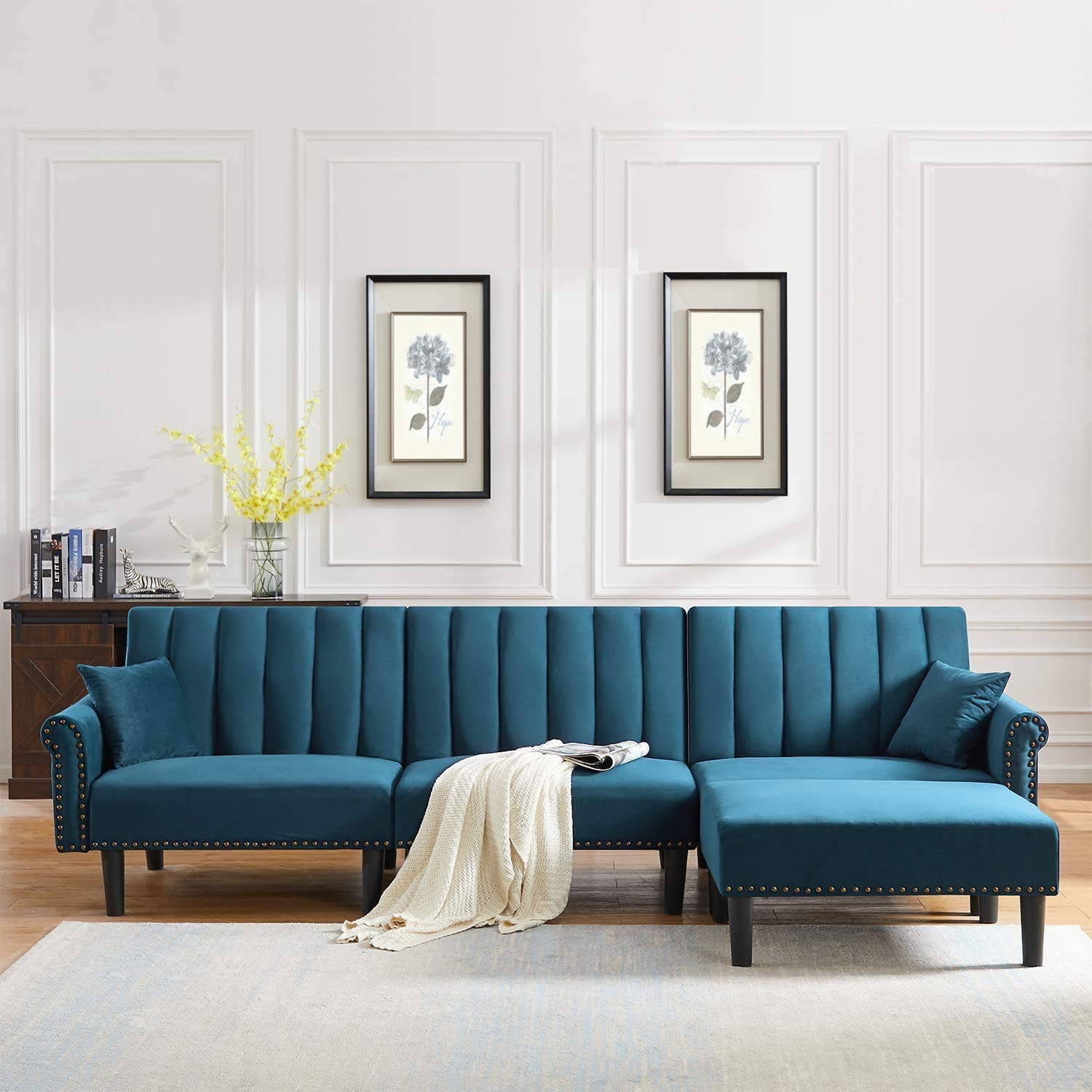 Buy LTTROMAT Sectional Sofa LShape Convertible Couch with Extra Wide