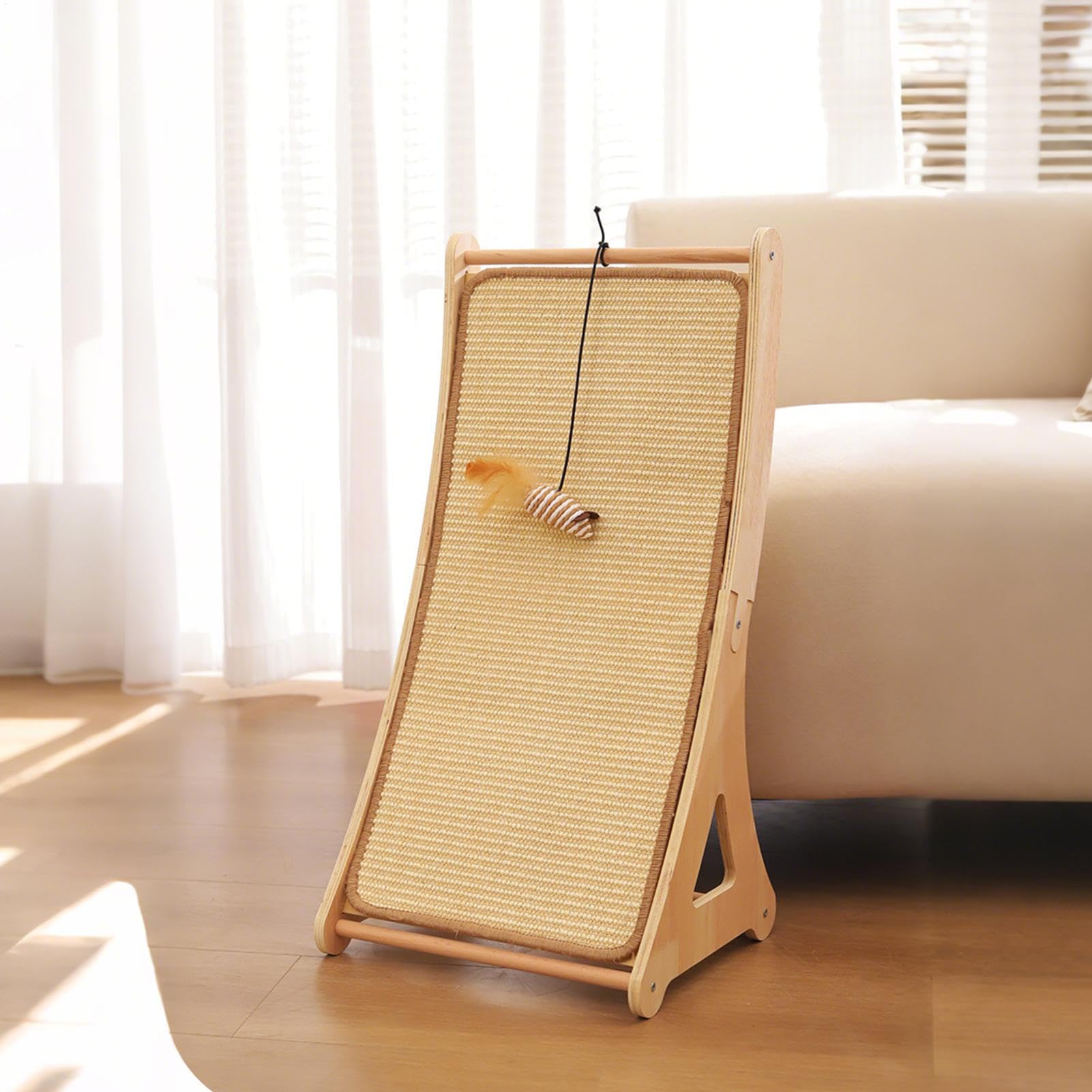 Tapis griffoir interactif pour chat