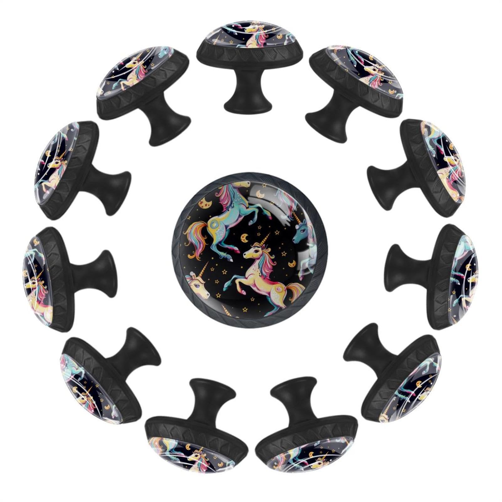 Boutons de tiroir transparents pour placard de maison et bureau