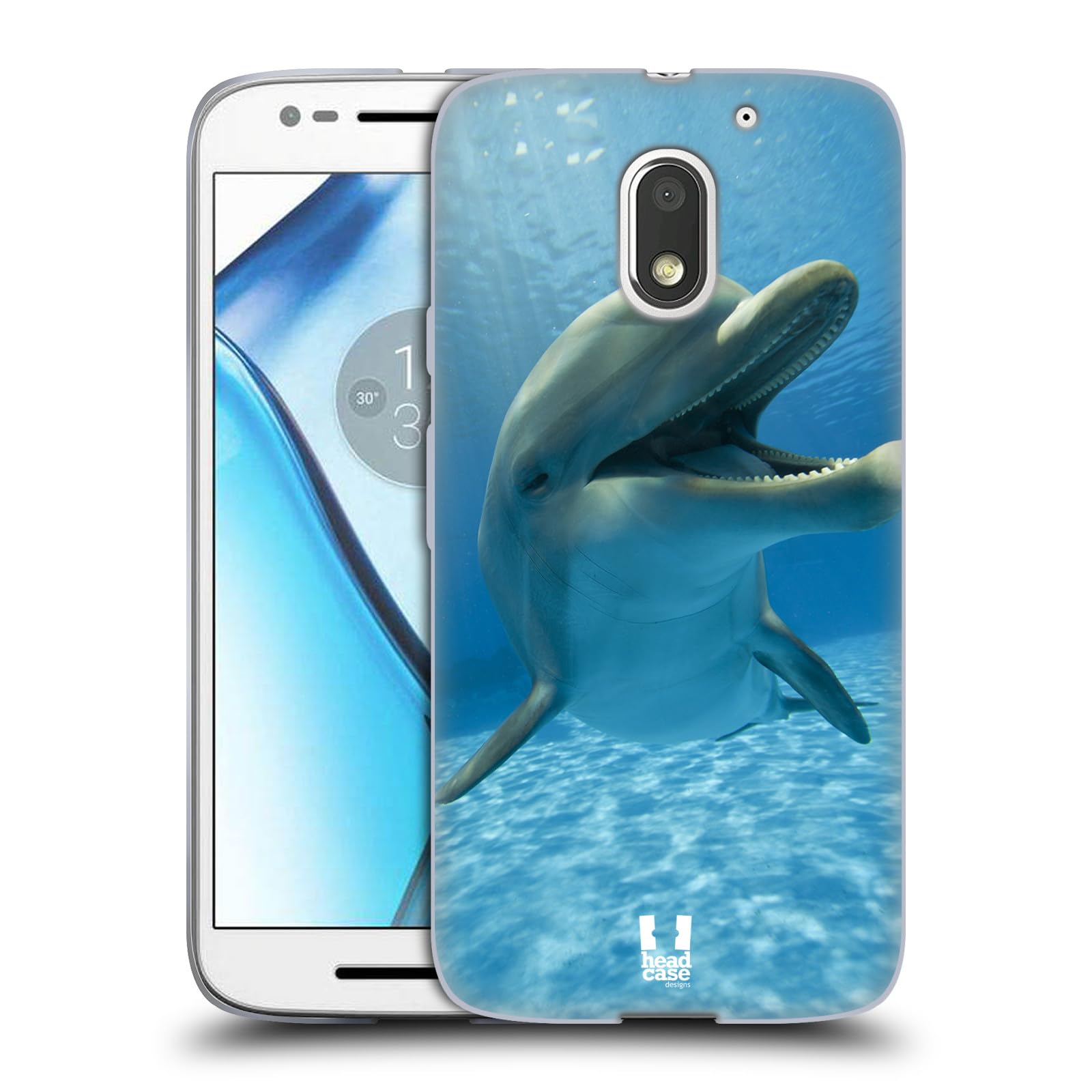 Head Case Designs Dolphin Wildlife Soft Gel Phone Case Cover Compatible  with Motorola Moto E3: Amazon.de: Electronics u0026 Photo