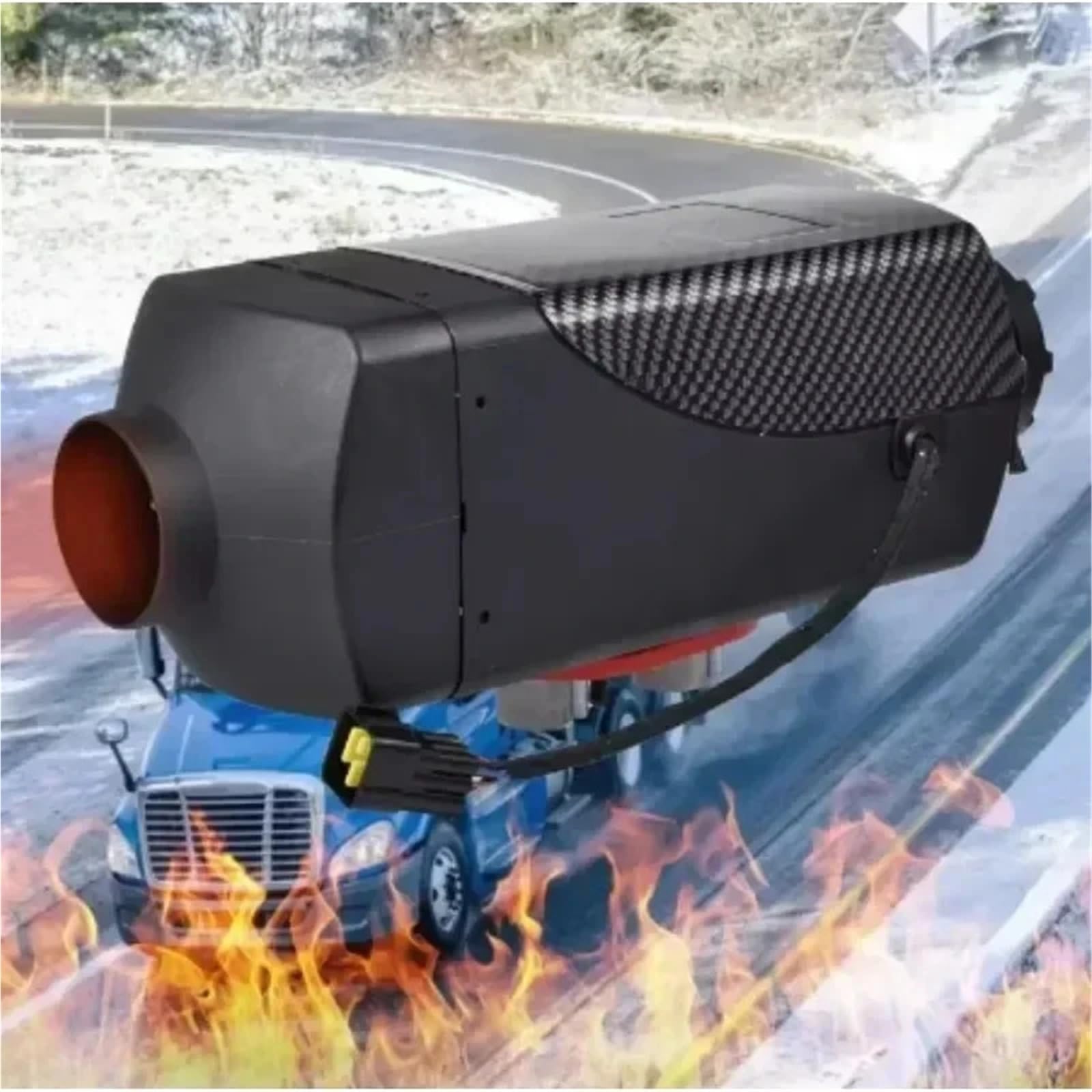 Diesel Heater Nagrzewnica powietrza na olej napędowy 12 V/24 V 5 kW Nagrzewnica na olej napędowy ze zdalnym sterowaniem Ogrzewanie postojowe do samochodu kempingowego
