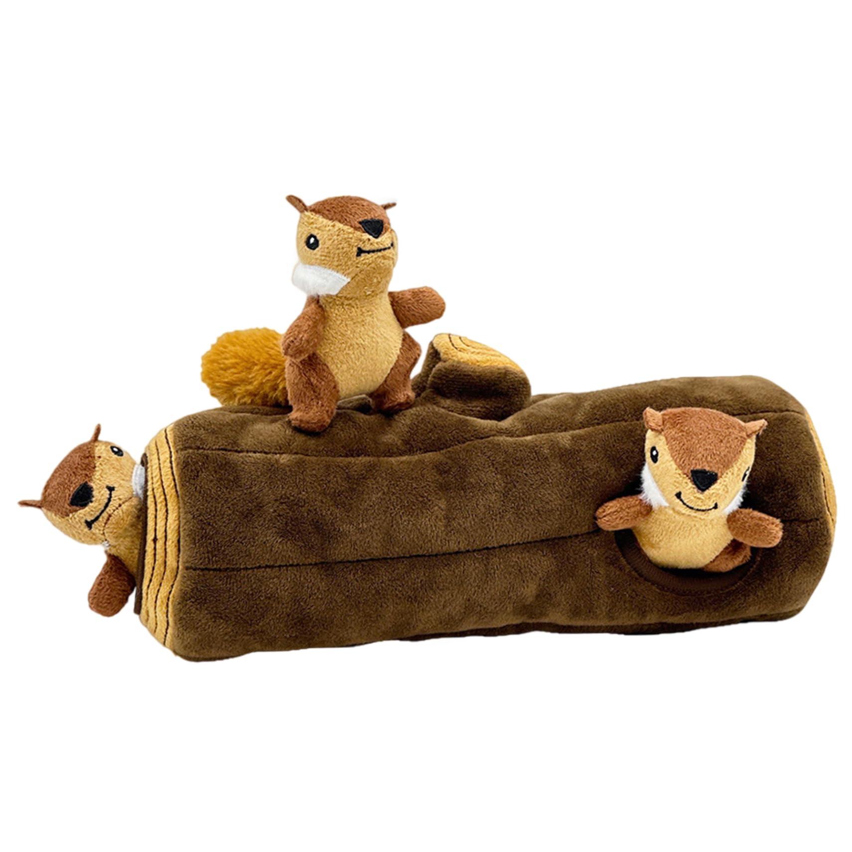 Jouet à mâcher pour chien contre l'anxiété peluche interactive écureuil