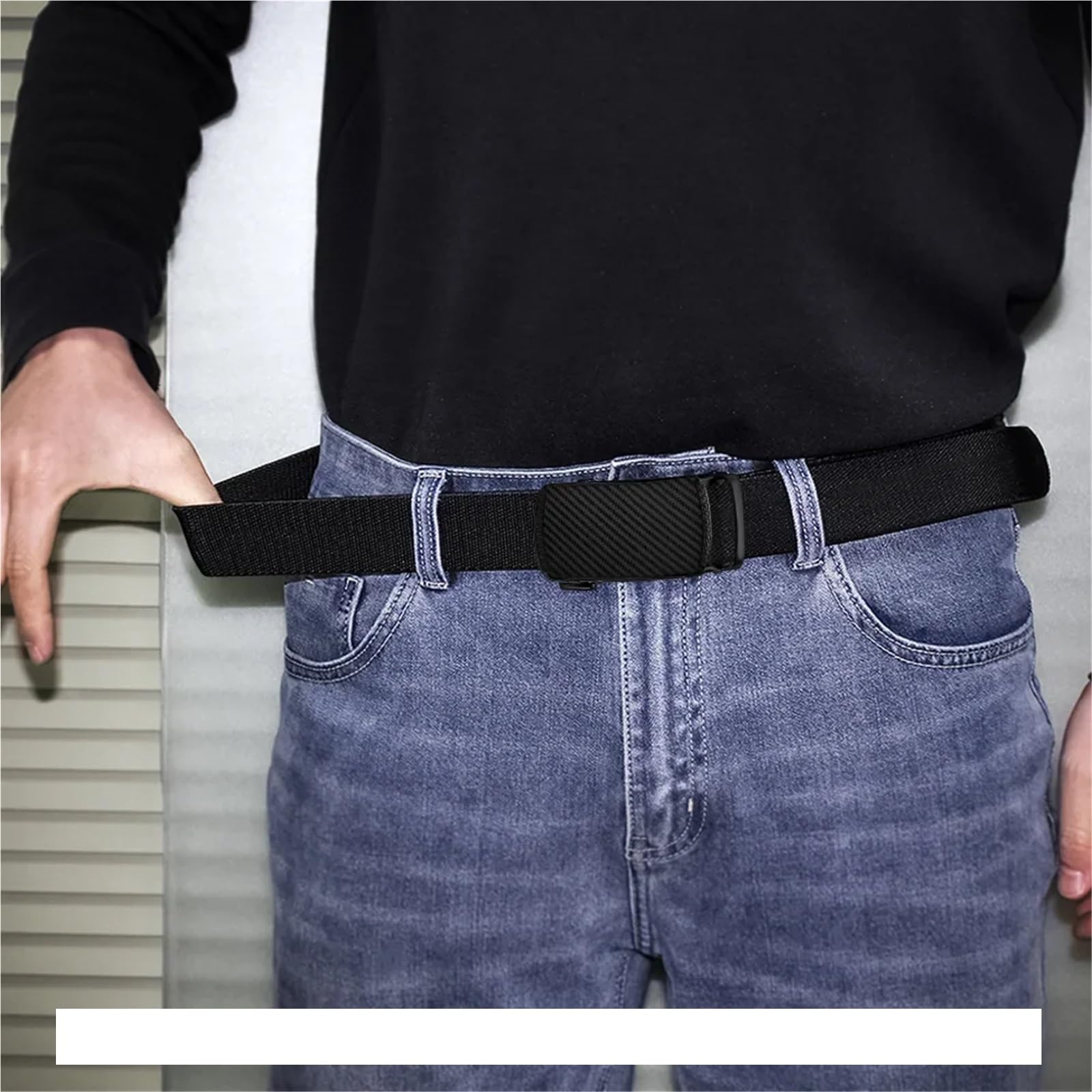 2 stücke Männer Elastische Gürtel Legierung Metall Automatische Schnalle for Männer Gürtel Cowboy Outdoor Gürtel Frauen Gürtel Jeans(135cm,Green)