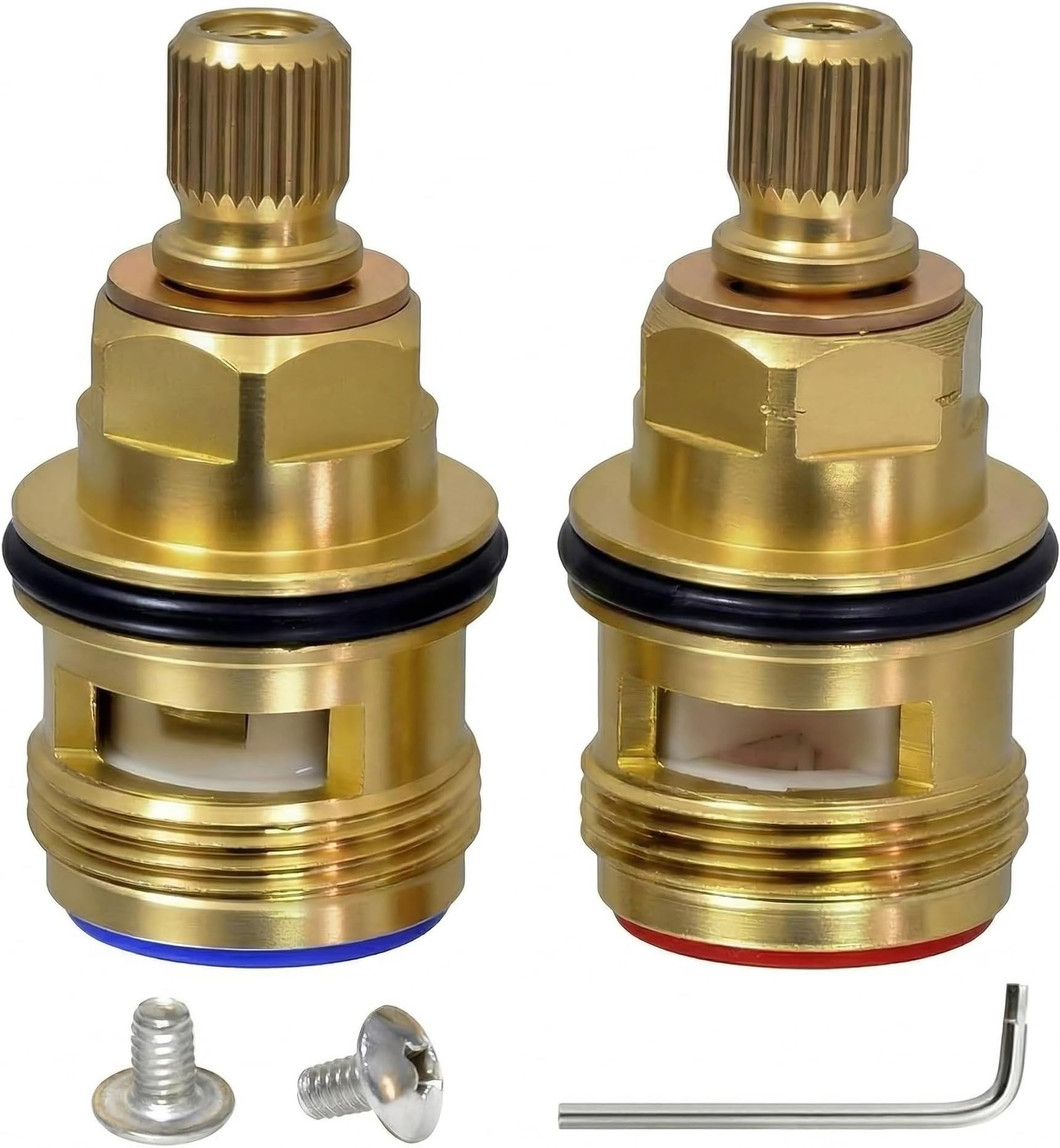 Ceramic Disc Cartridges Tap Valve Quarter Turn Gland 1/2 Spare Replacement 3308R for Franke Ascona Tap