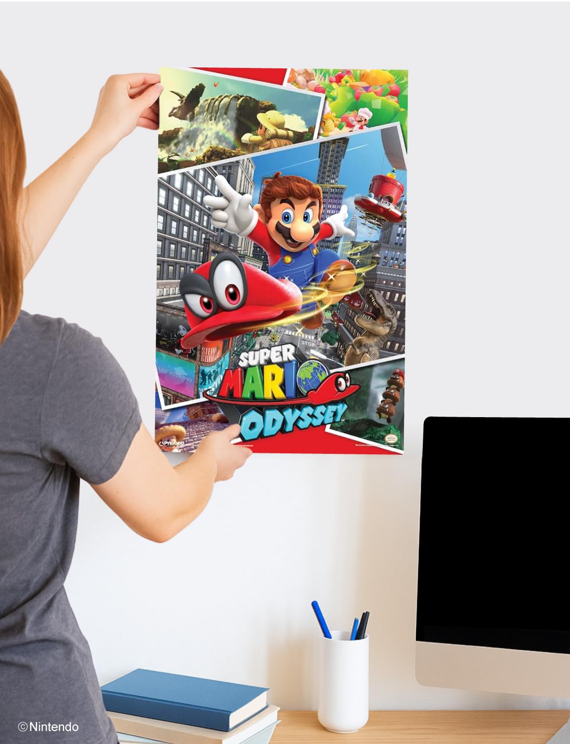 Amazon.co.jp: ピラミッドアメリカマリオポスター–スーパーマリオ