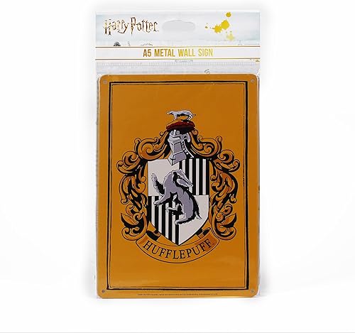 Miniatura 2 de Cartel de hojalata pequeño - Harry Potter (Hufflepuff)