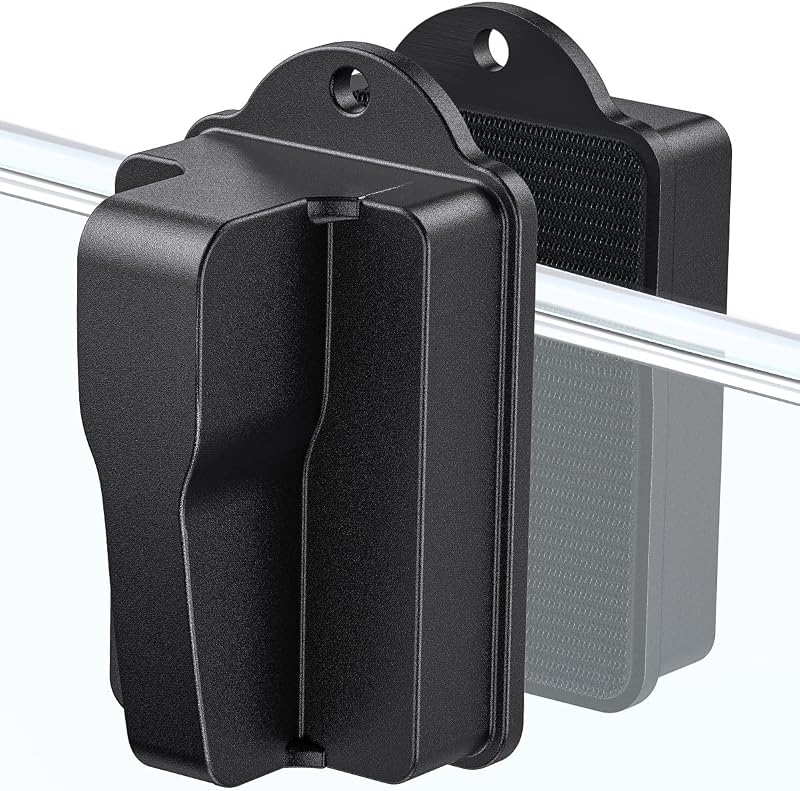Raspador Magnético de Algas para Aquário de Vidro Pawfly, para Vidros de até 1,52 cm, CW2686-BK-US