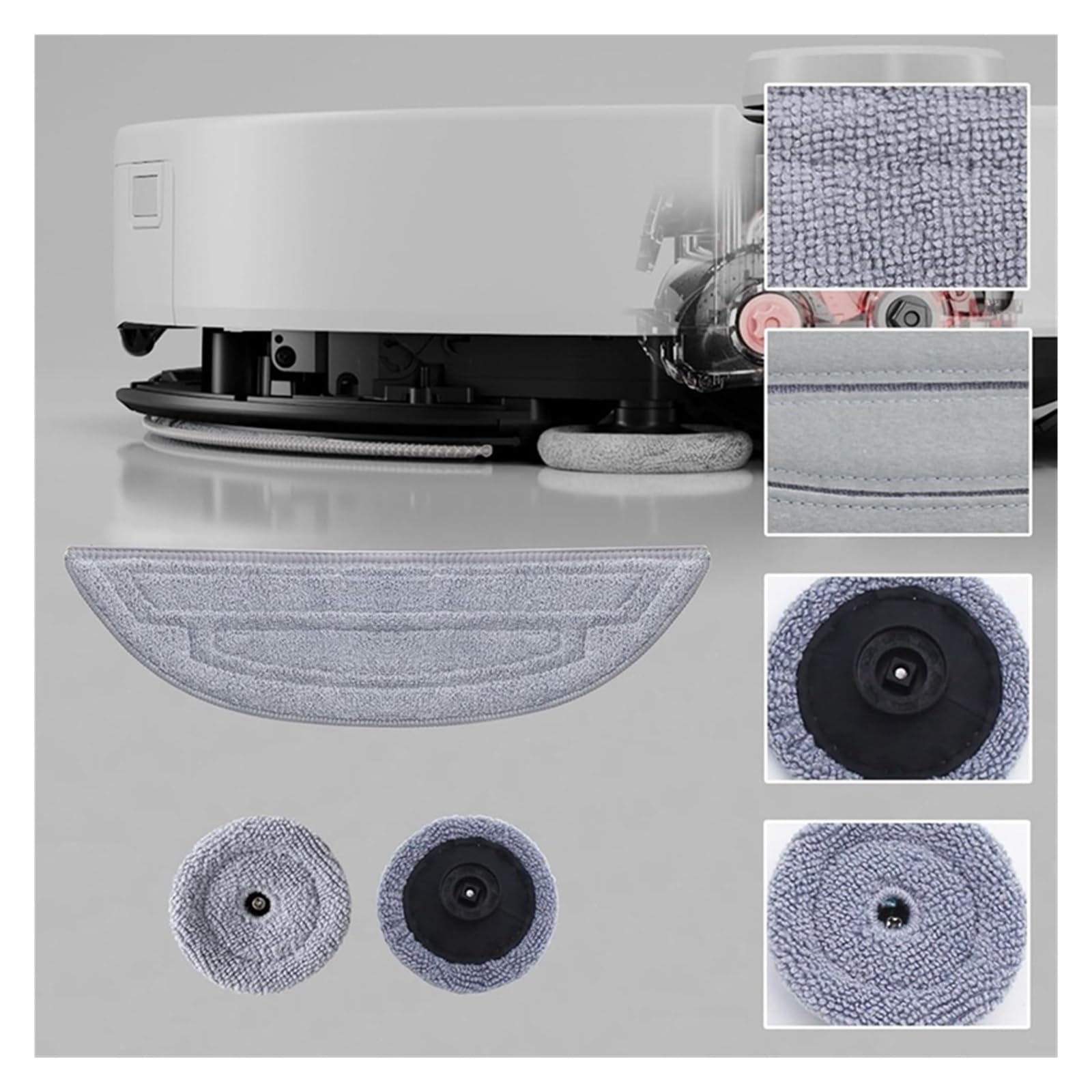 24-teiliges Zubehör-Set for Staubsauger, kompatibel mit S8 Max/Maxv Ultra – inklusive Hauptbürste, Seitenbürsten, Filter, Mopps, Staubbeutel, Kantenmopp-Ersatzteile