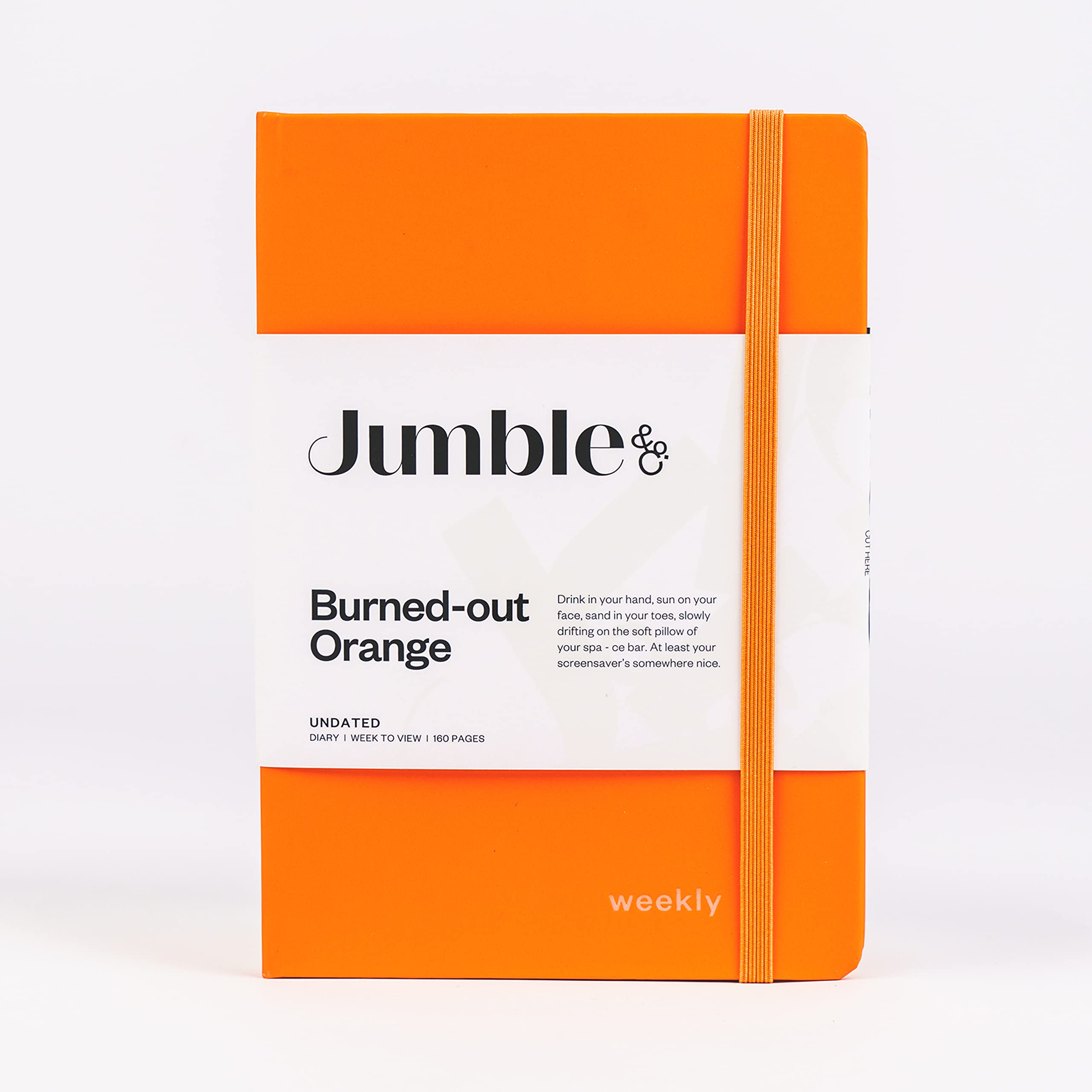 Jumble and Co Moodler Agenda semainier non daté Rose Format B6 Jumble and Co Moodler Agenda semainier non daté Rose Format B6