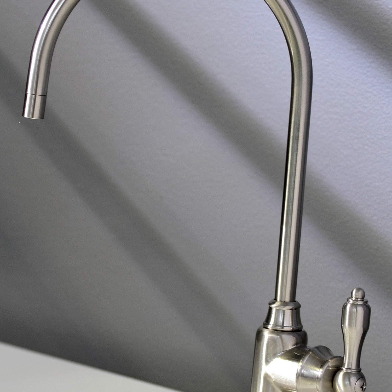 Kingston Brass KS5198TAL Tudor Single-Handle Water Filtration Faucet, Brushed Nickel