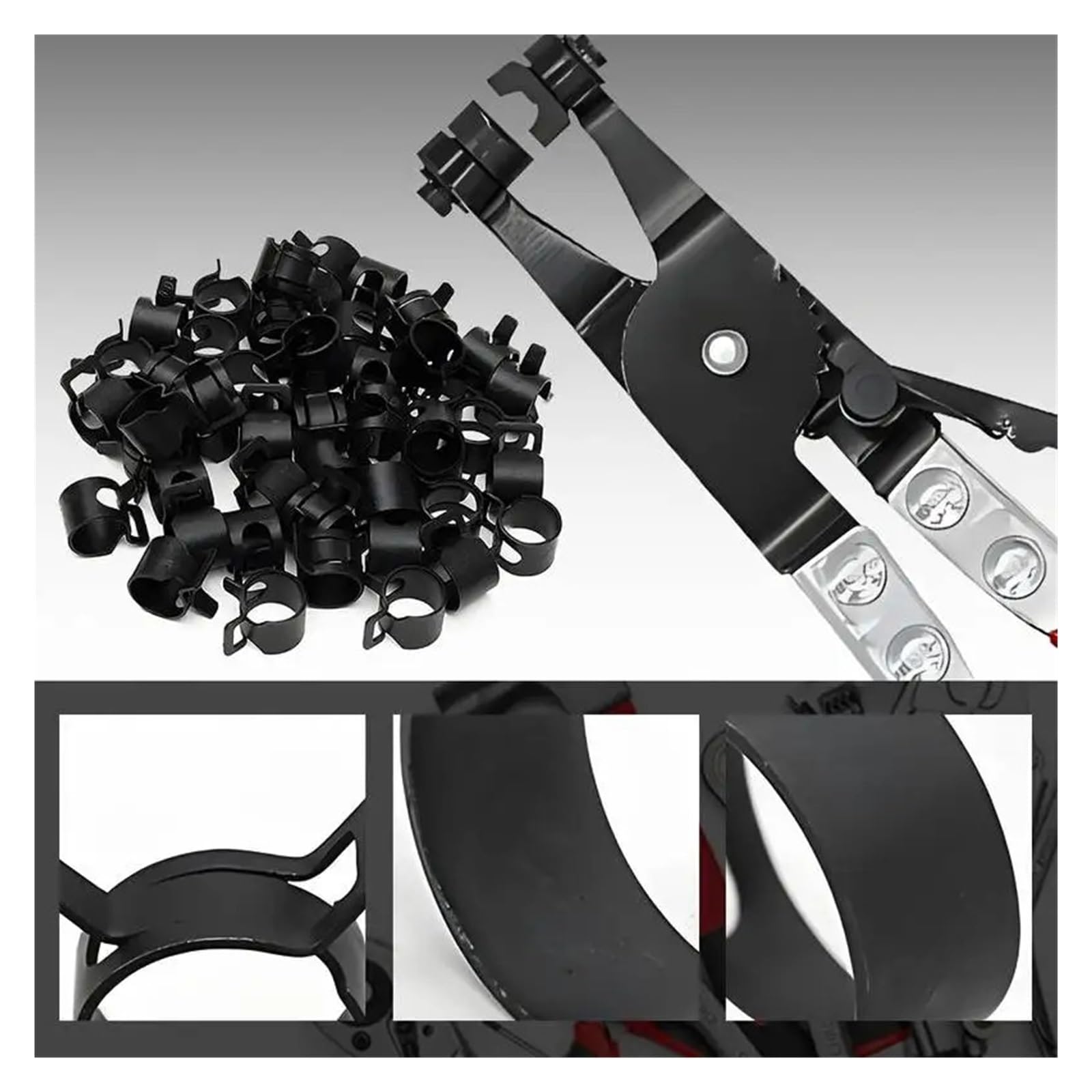 Collier Serrage Tuyau Rigide Colliers de serrage 80 pièces