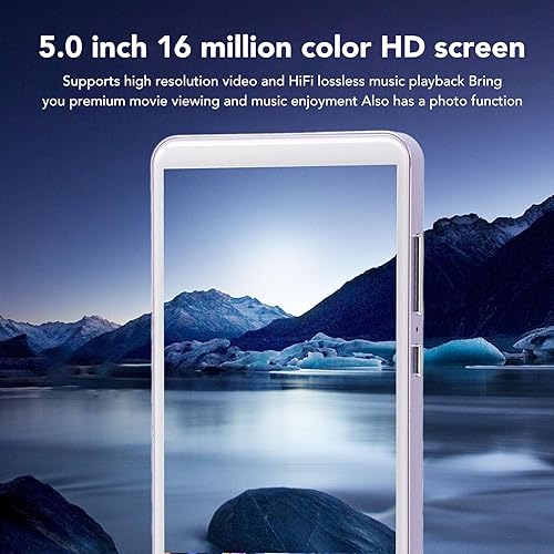 Miniatura 5 de Reproductor MP4 de 8 GB con pantalla táctil HD de 5 pulgadas para Android, reproductor de música MP4 portátil, reproductor de MP3 de sonido de alta