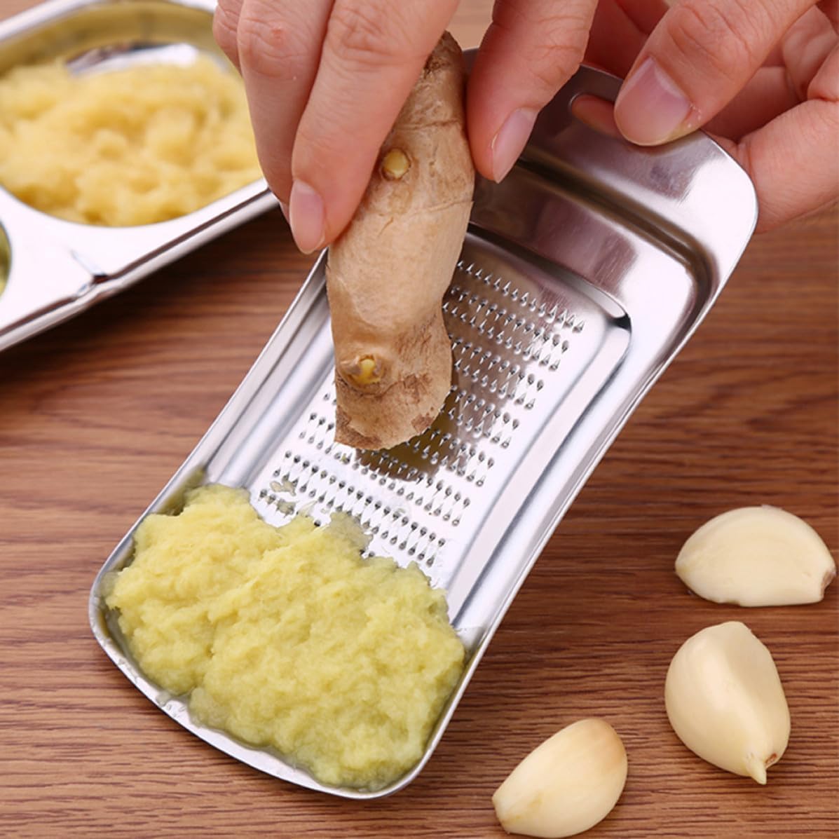 Stainless Steel Grater Ginger Cheese Thickened Shredder for Garlic