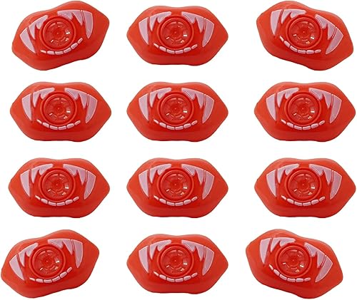 Miniatura 1 de The Dreidel Company Silbatos de colmillos de Halloween, accesorio de fiesta de Halloween de 2.5 pulgadas, paquete de 12