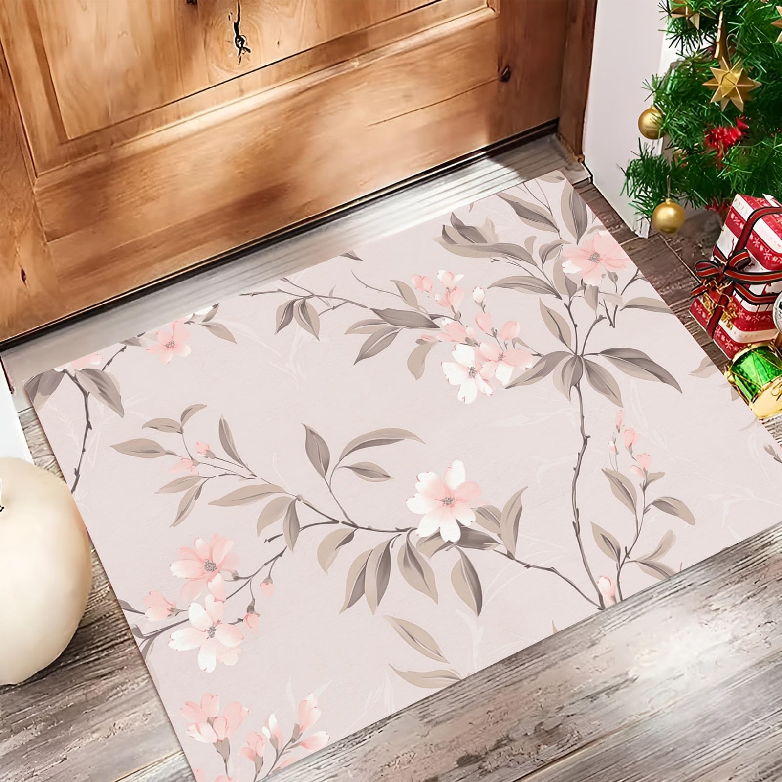 Tapis de sol absorbant et lavable en machine pour entrée et couloir