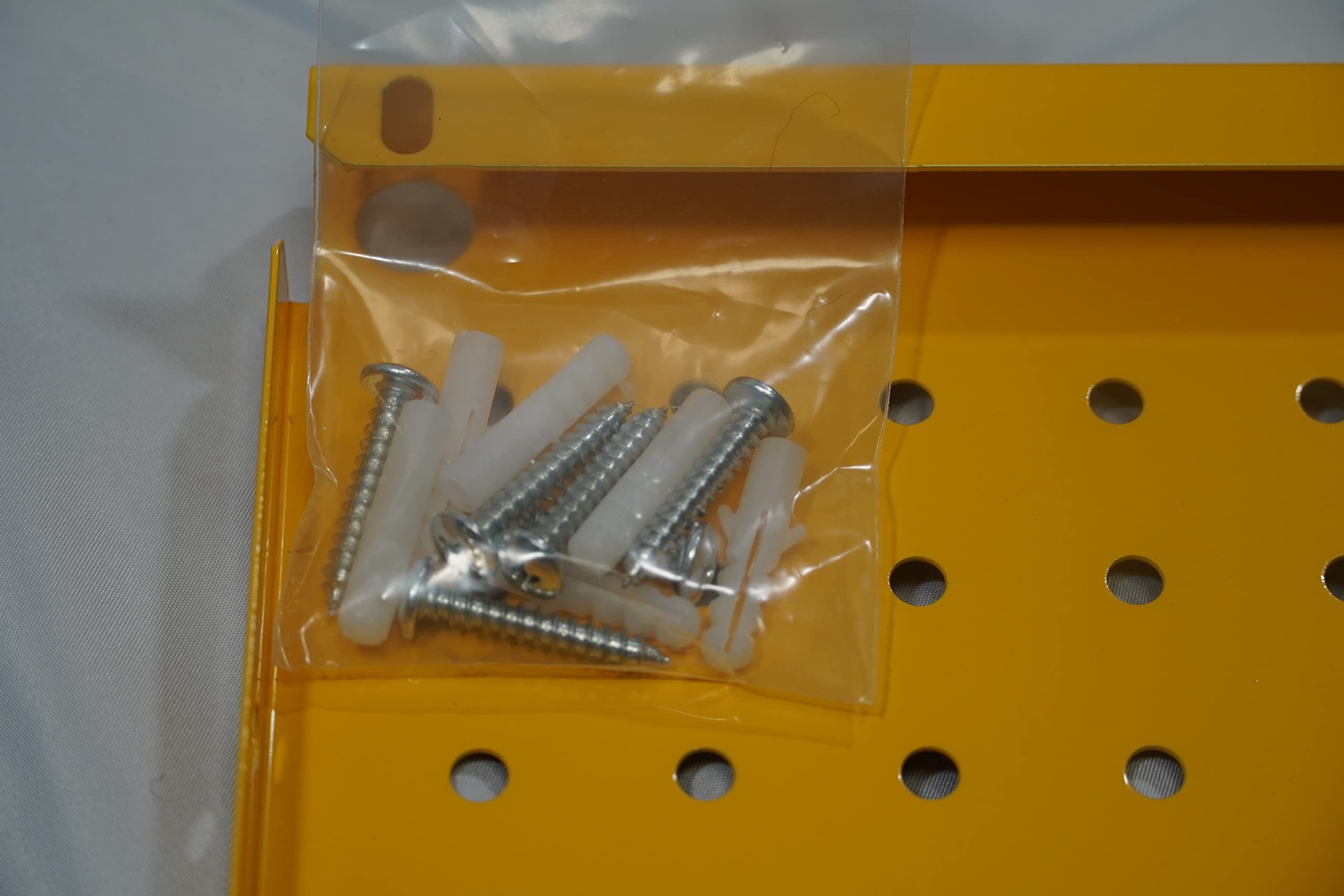 HantekSteel Etal Pegboard 12-Inch Tall X 16-Inch Wide Heavy Duty Wall Organizer For Hoe Garage - View #2